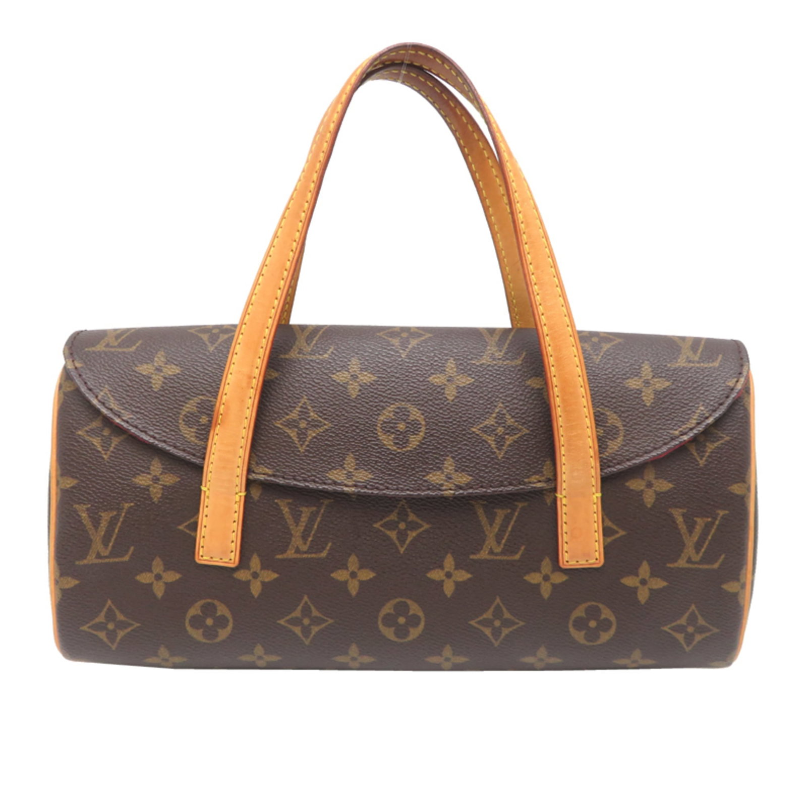 Louis Vuitton Monogram Handbag: Louis Vuitton Monogram Handbag Brown Louis Vuitton Monogram Handbag, 14cm x 28cm x 6cm, made from high-quality materials, features the iconic Monogram pattern, a classic design element of the brand.