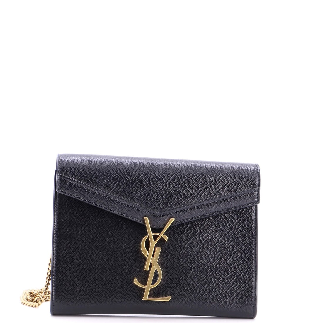 Cassandra Small Leather Chain Shoulder Bag Saint Laurent: Cassandra Small Leather Chain Shoulder Bag Saint Laurent Small, stylish, and sleek, this Saint Laurent Cassandra Chain Shoulder Bag is a chic accessory for everyday use. Made from high-quality black l