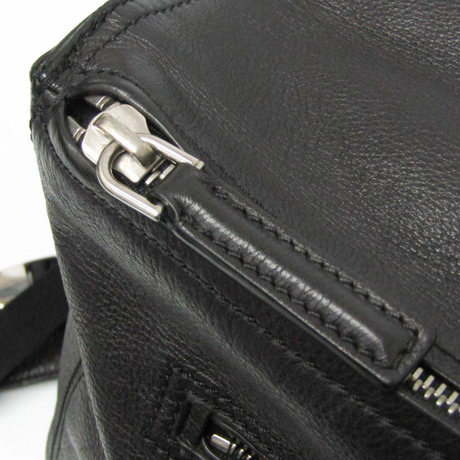 Leather Backpack Givenchy - 12