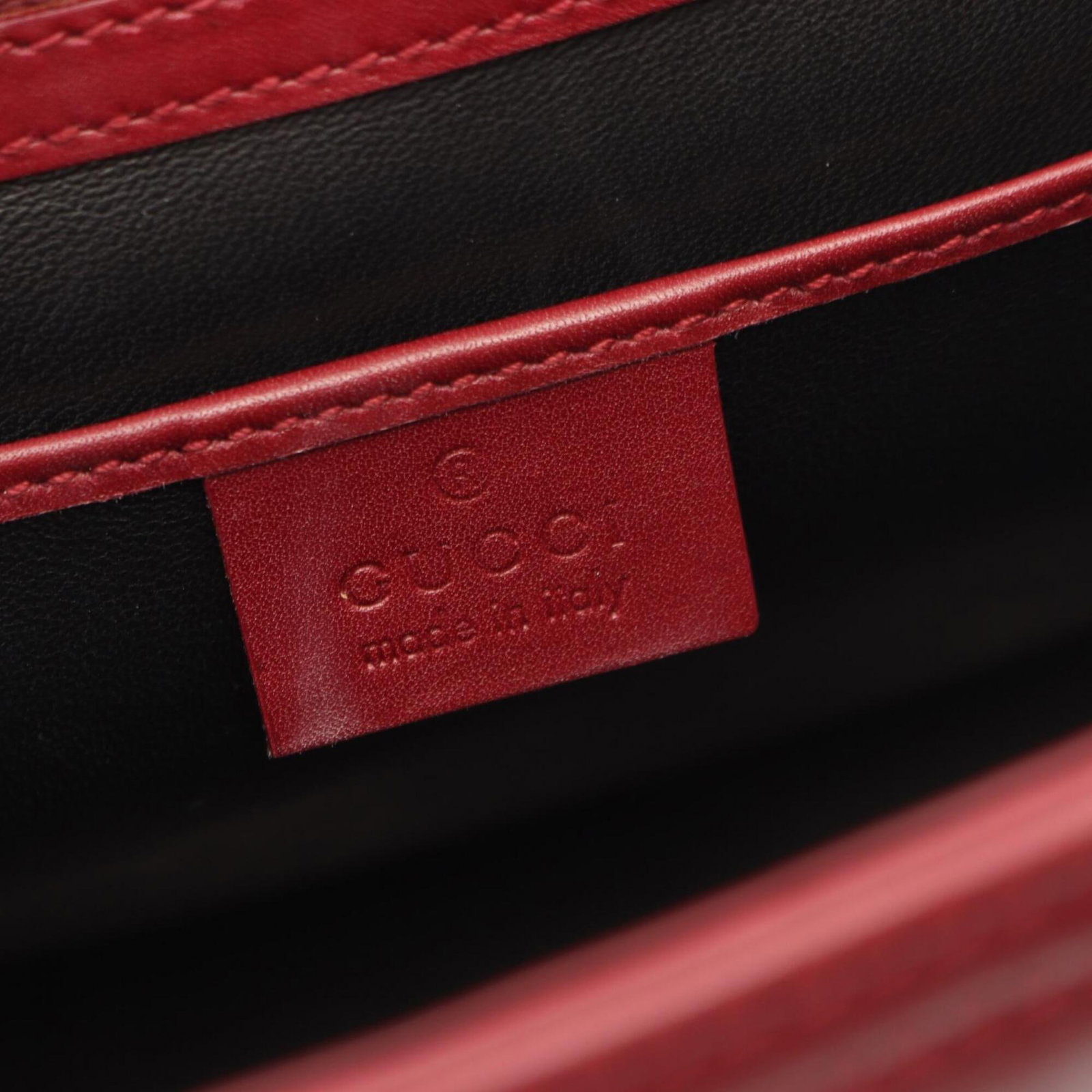 Handbag Leather Gucci - 4