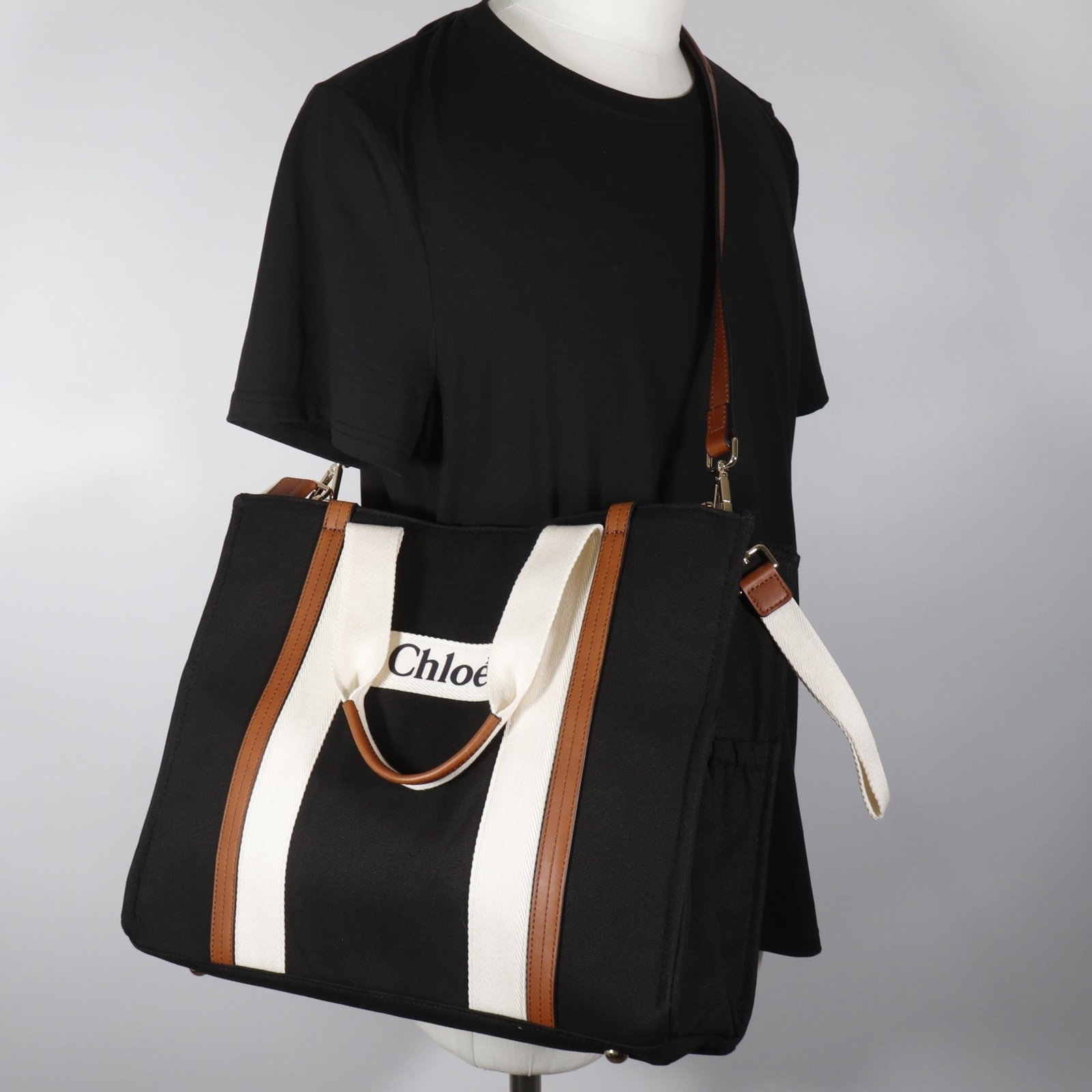 Canvas Chlo Tote - 17