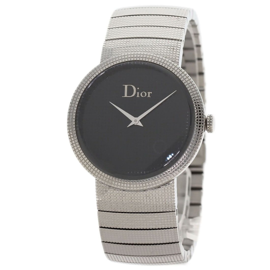 Dior Watches Stainless Steel La Di Cd042110 Christian: Dior Watches Stainless Steel La Di Cd042110 Christian Stainless steel construction and a sleek silver bezel make this Dior watch a stylish accessory. Featuring an analog display and quartz movement,