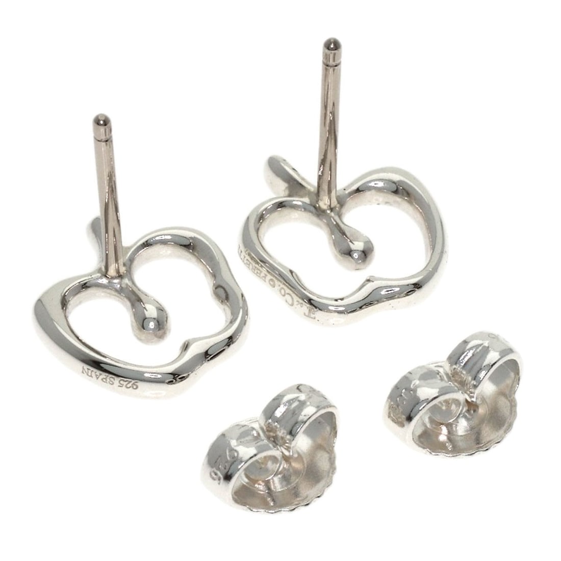 Silver Apple Earring Tiffany - 2