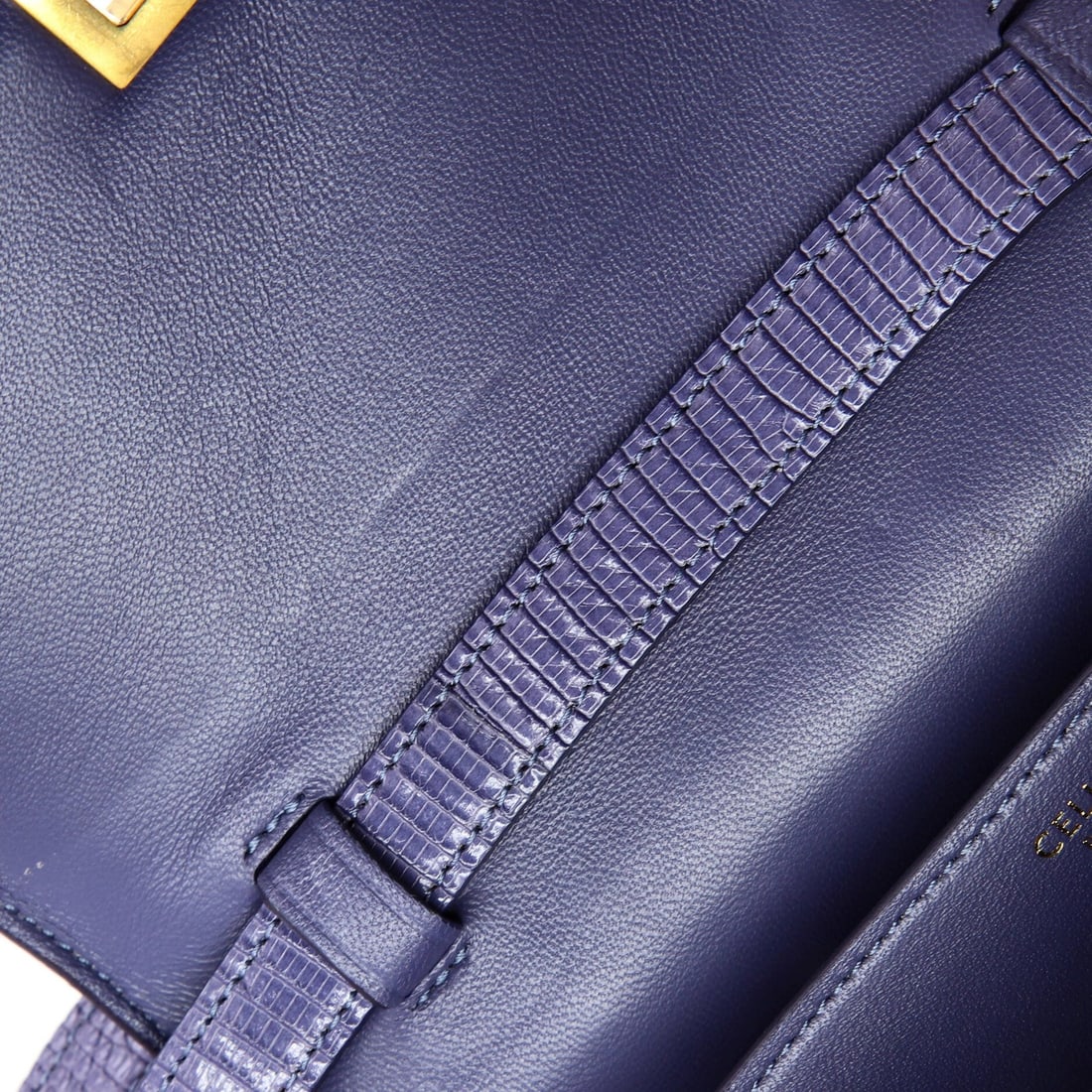 Small Box Bag Celine Classic Lizard - 7