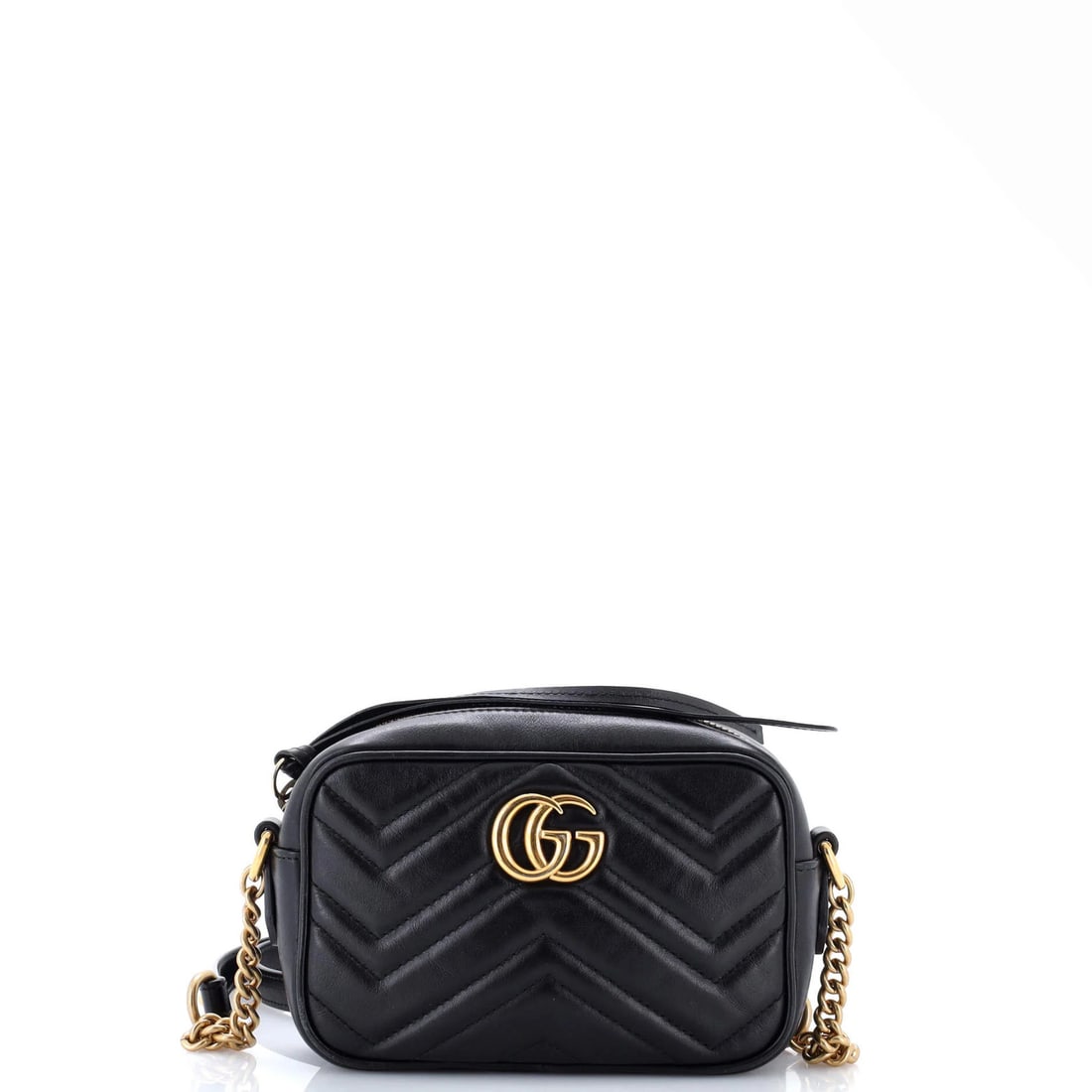 Matelasse Leather Mini Bag Shoulder Marmont Gucci: Matelasse Leather Mini Bag Shoulder Marmont Gucci Matelasse Leather Mini Bag from Gucci's iconic GG Marmont collection. This mini shoulder bag features a classic cross-body design with heavy edge wear
