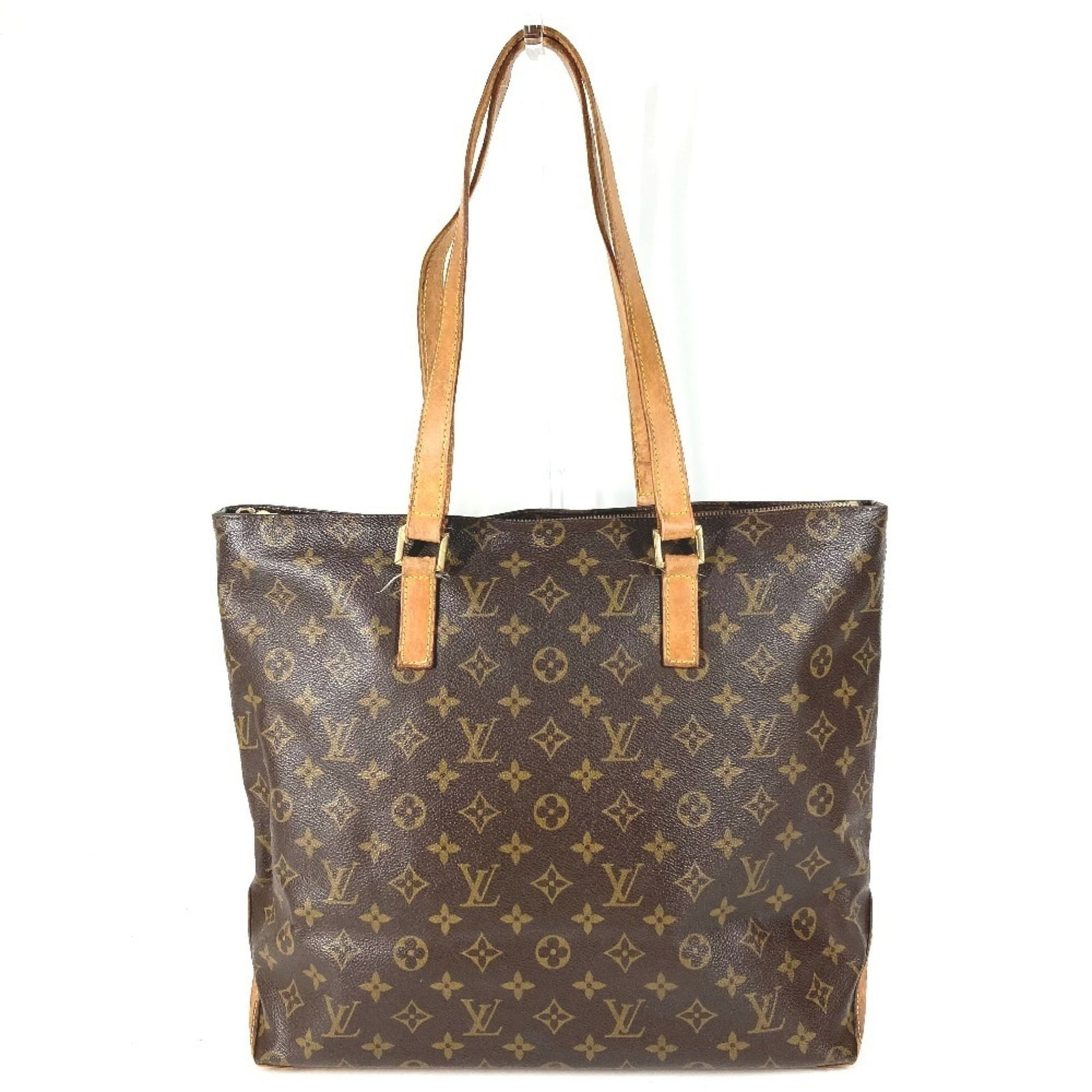 Shoulder Bag Monogram Canvas Louis Vuitton Tote: Shoulder Bag Monogram Canvas Louis Vuitton Tote Monogram canvas Louis Vuitton tote bag in brown, featuring the iconic monogram pattern. Made from high-quality canvas, this shoulder bag measures 32cm x