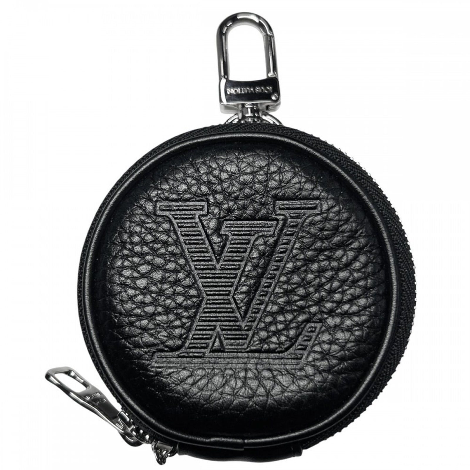 Louis Vuitton Purse Coin Case Leather: Louis Vuitton Purse Coin Case Leather The Louis Vuitton Purse Coin Case Leather is a sleek and compact leather coin case, measuring 7.5cm x 7.5cm x 1.5cm. Made from high-quality leather, this small