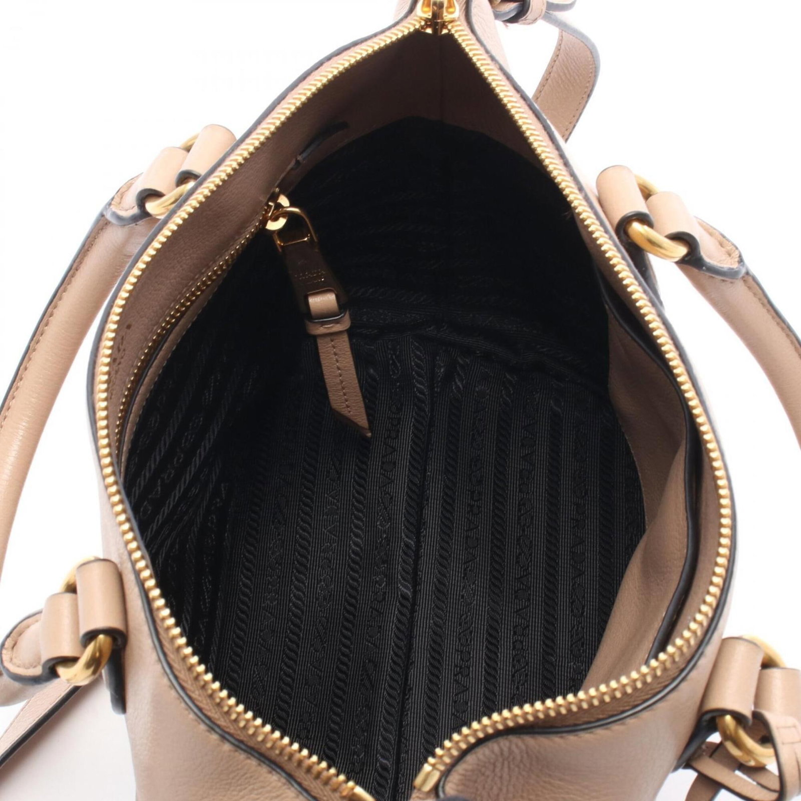 Handbag Leather Prada - 3