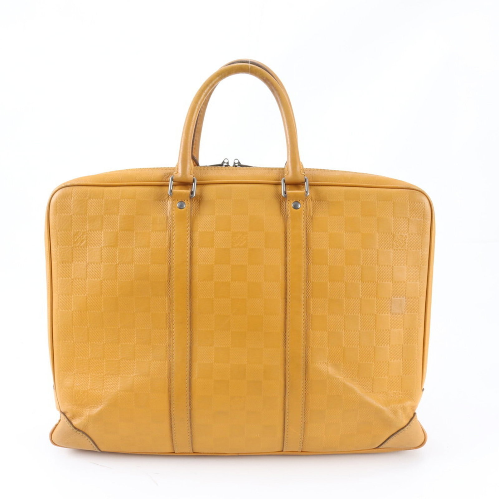 Handbag Briefcase Leather Louis Vuitton: Handbag Briefcase Leather Louis Vuitton Solar Leather Louis Vuitton Briefcase and Handbag, measuring 28cm x 40cm x 6cm, is a stylish and functional accessory. Made from high-quality leather, this