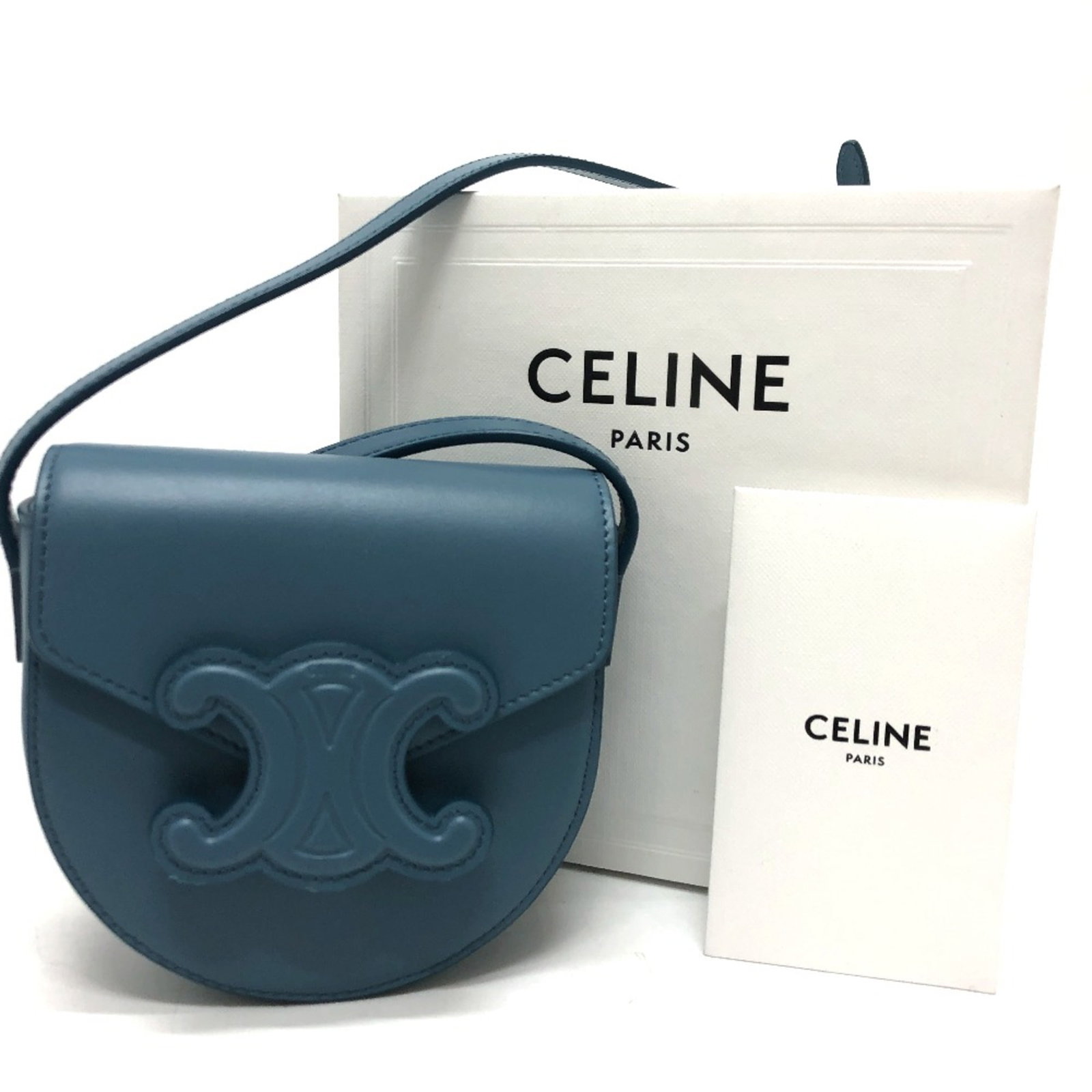 Shoulder Bag Leather Celine - 11