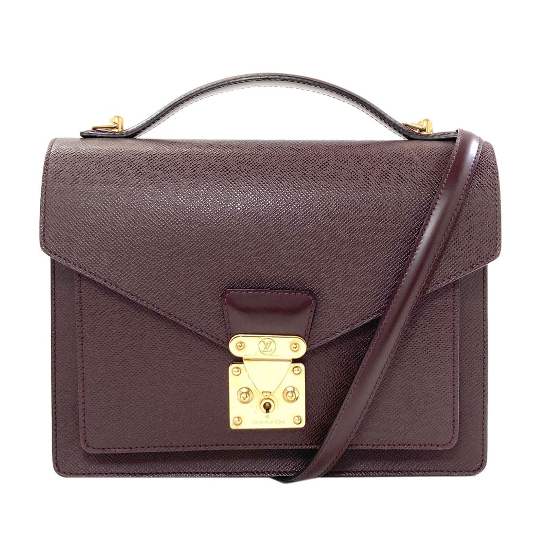 Sp Order Handbag Monceau Louis Vuitton Taiga (1 of 20)