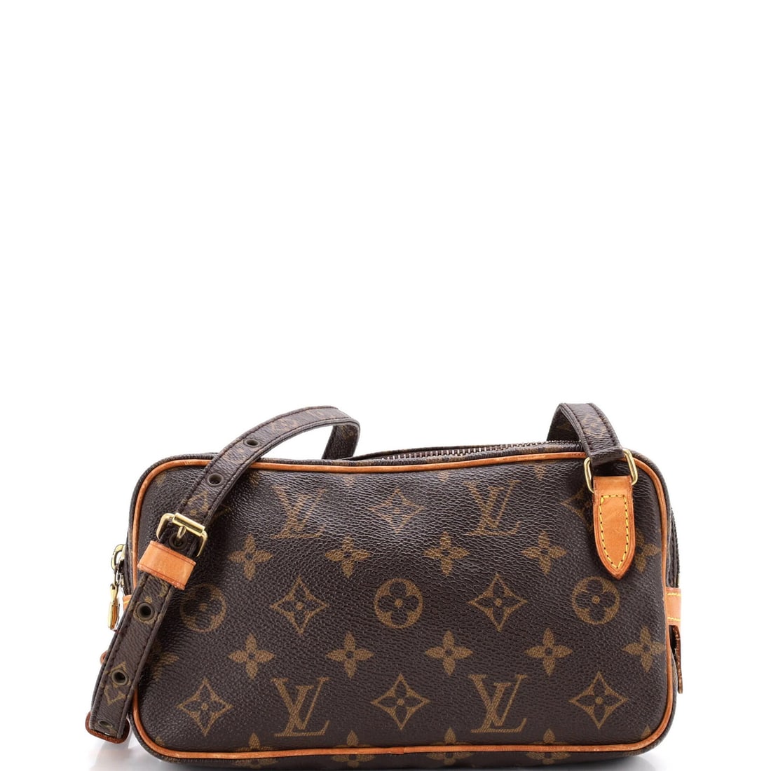 Canvas Monogram Bag Louis Vuitton Pochette Marly: Canvas Monogram Bag Louis Vuitton Pochette Marly Canvas Monogram Bag Louis Vuitton Pochette Marly - A Timeless Brown Cross Body Bag with Classic Monogram Pattern. This Louis Vuitton Pochette Marly bag