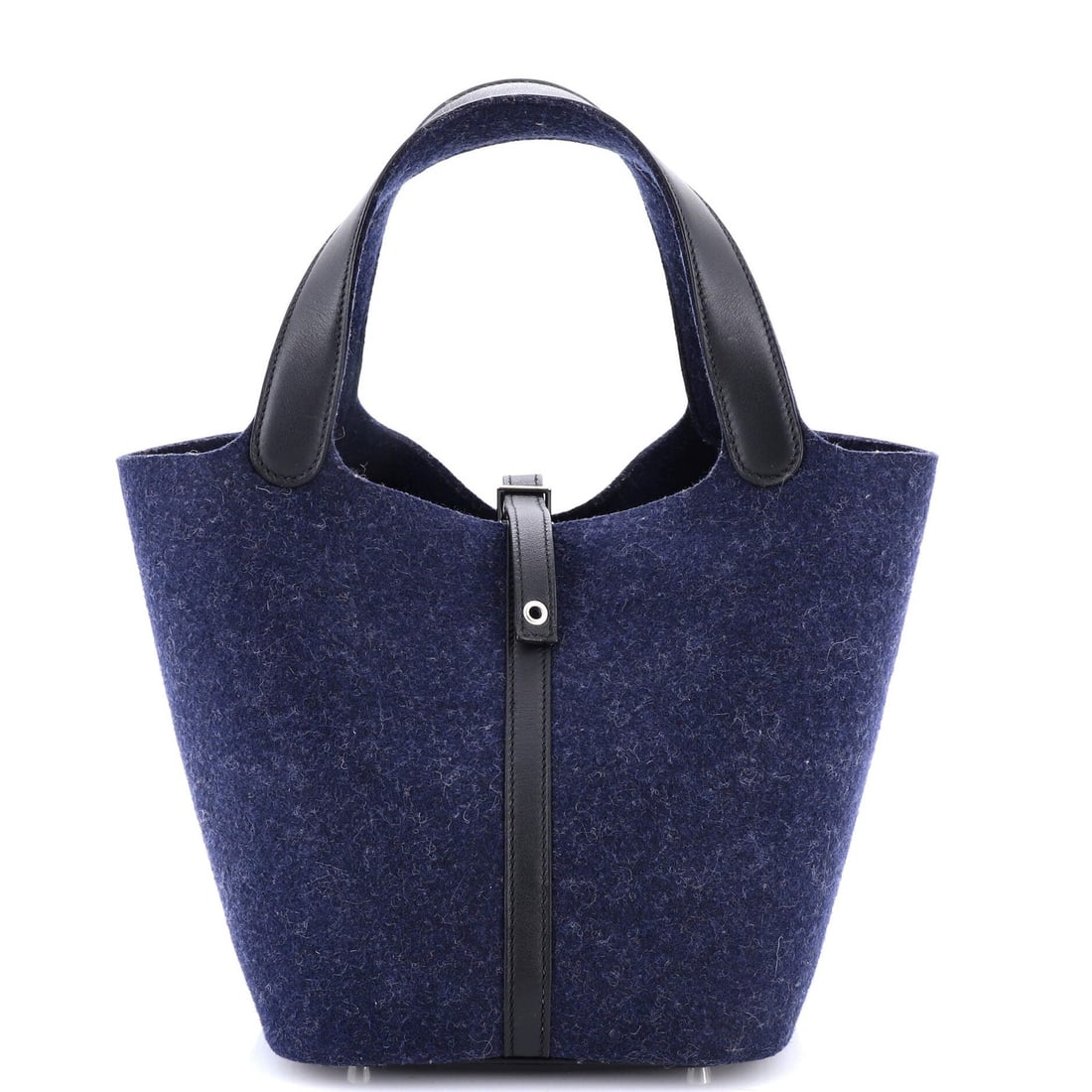 Picotin Lock Bag Felt Leather MM (1 of 6)