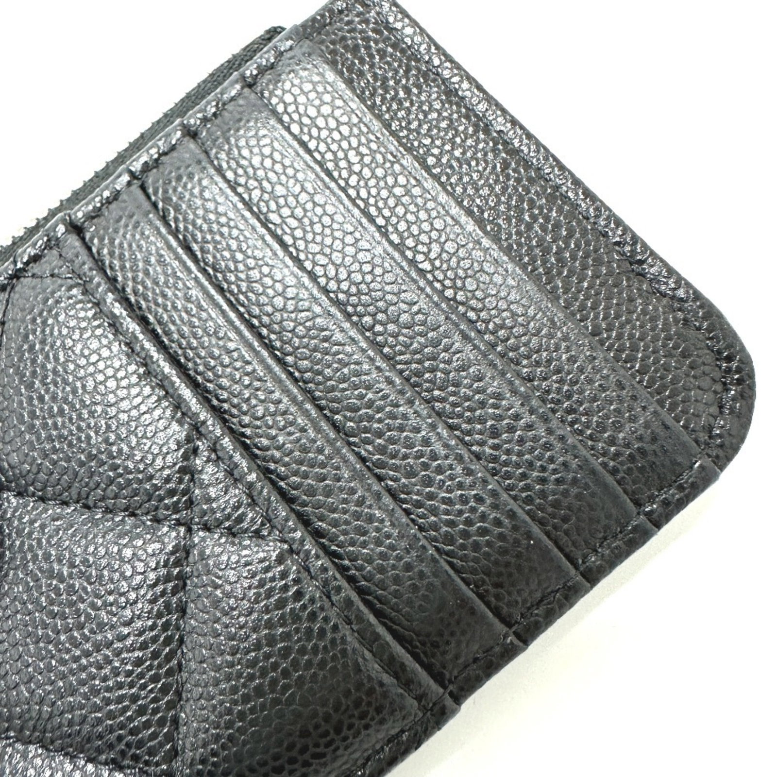 Caviar leather card case - 10