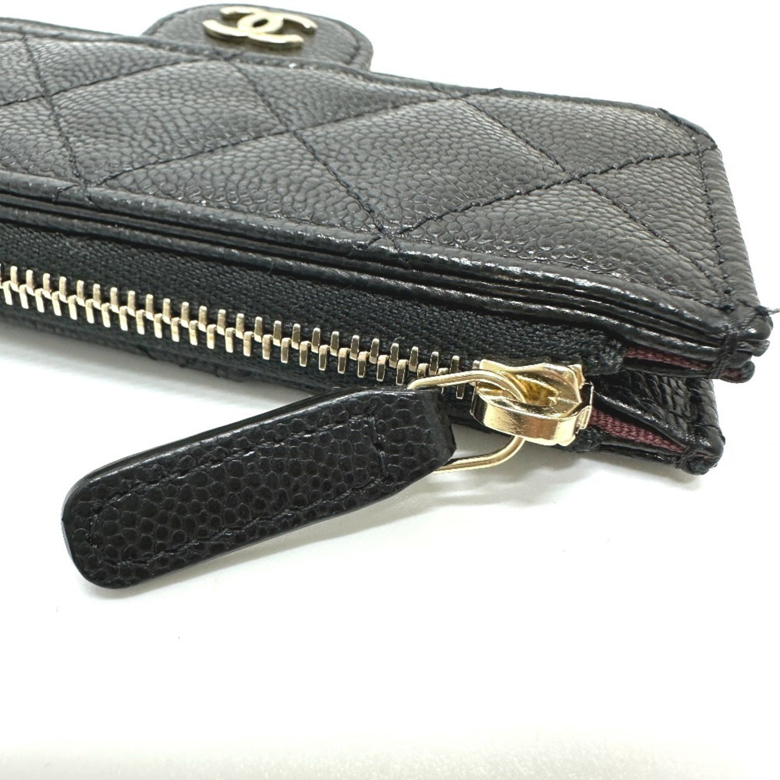 Caviar leather card case - 7