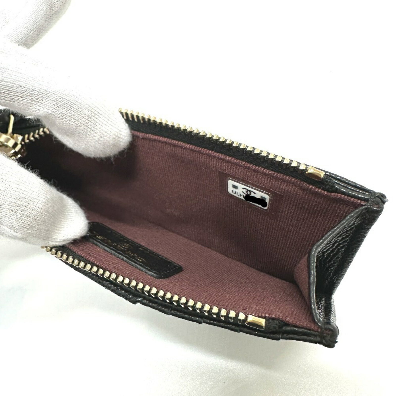 Caviar leather card case - 9
