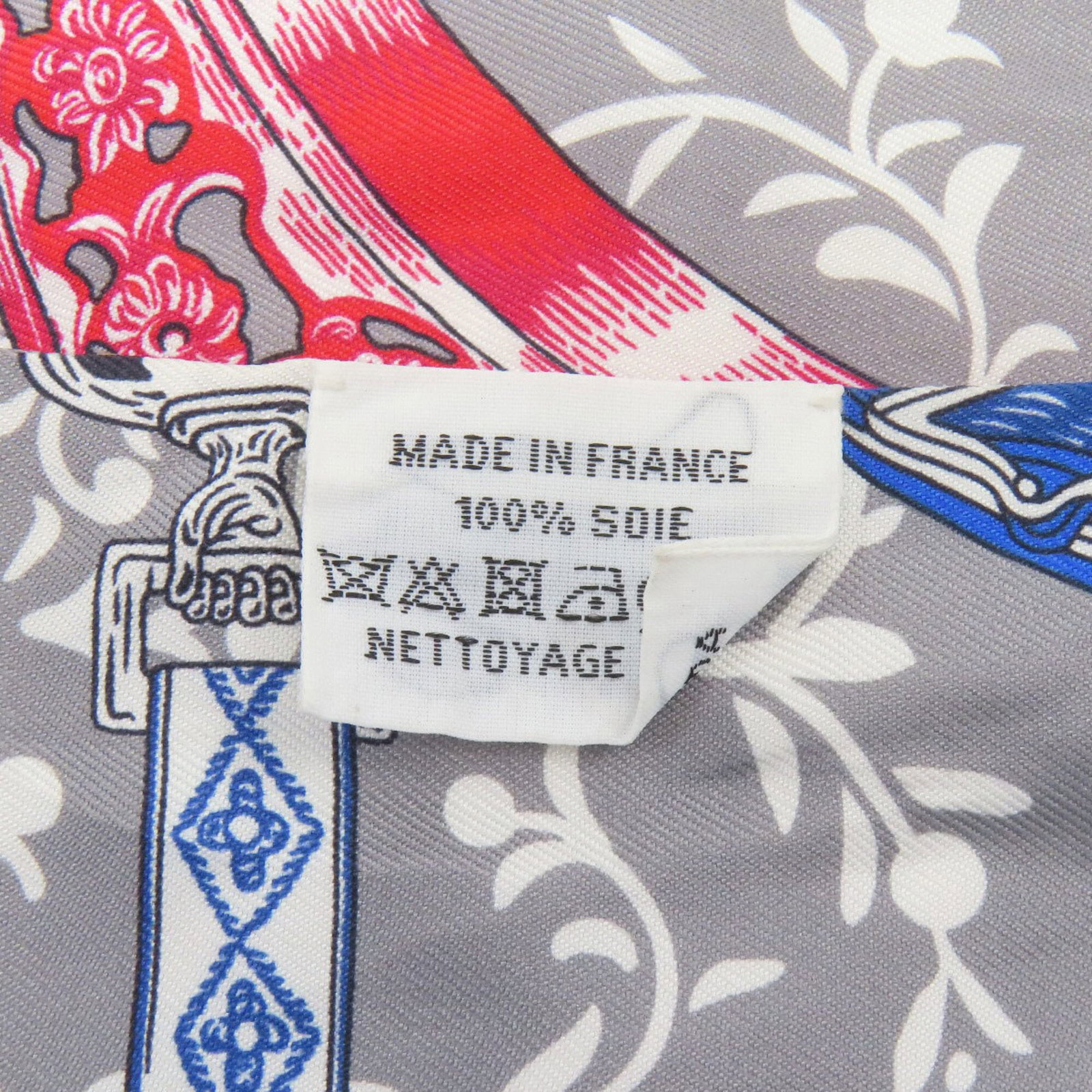 Silk Hermes Scarf - 5