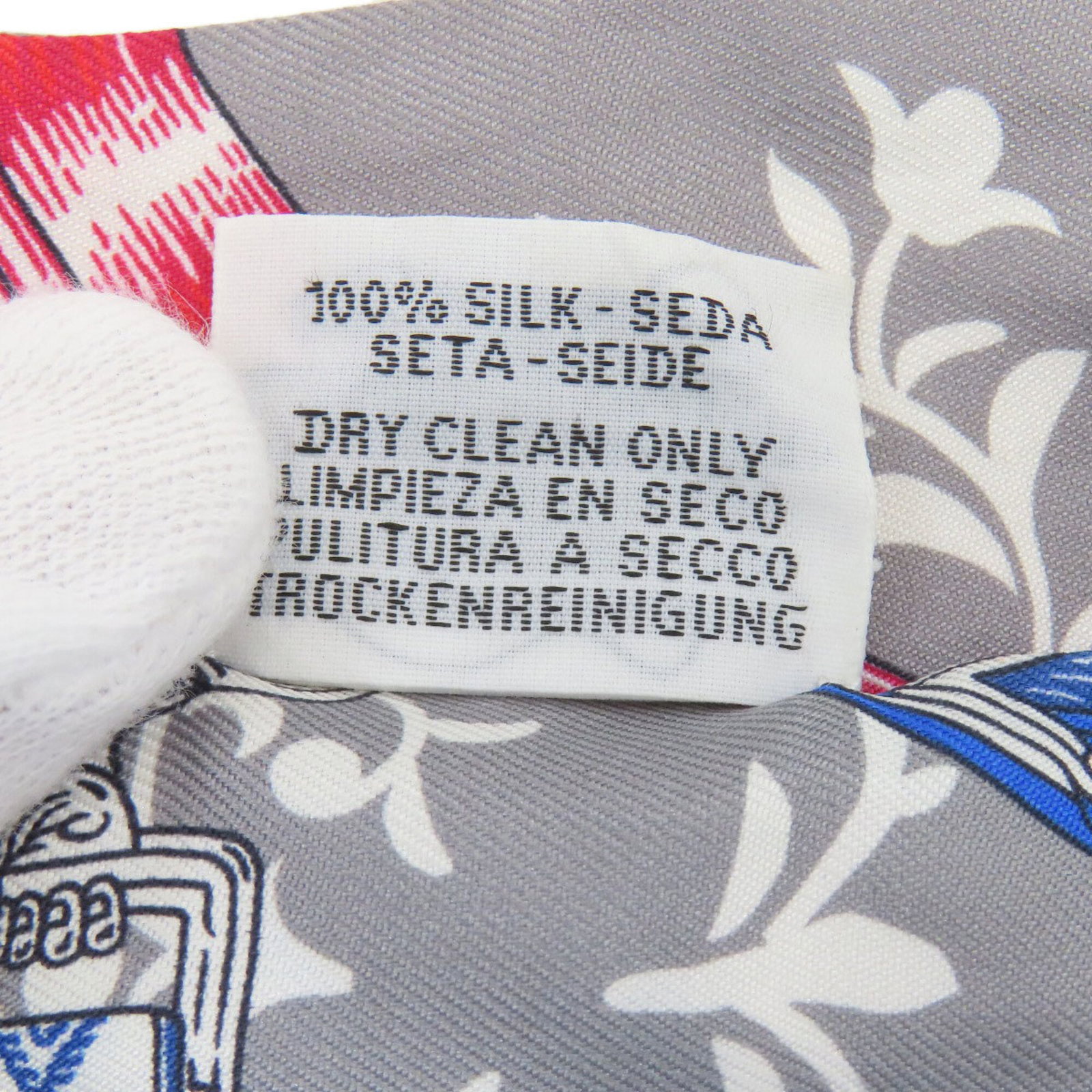 Silk Hermes Scarf - 6