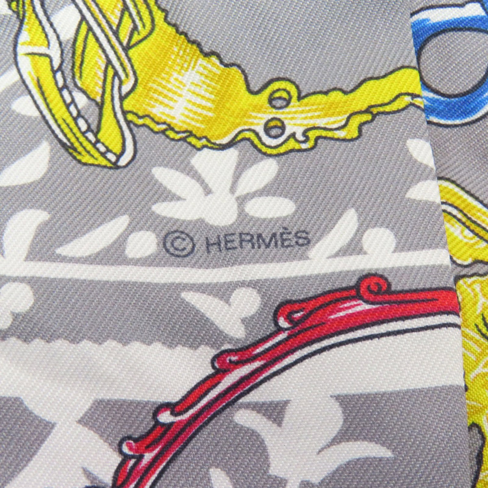 Silk Hermes Scarf - 7
