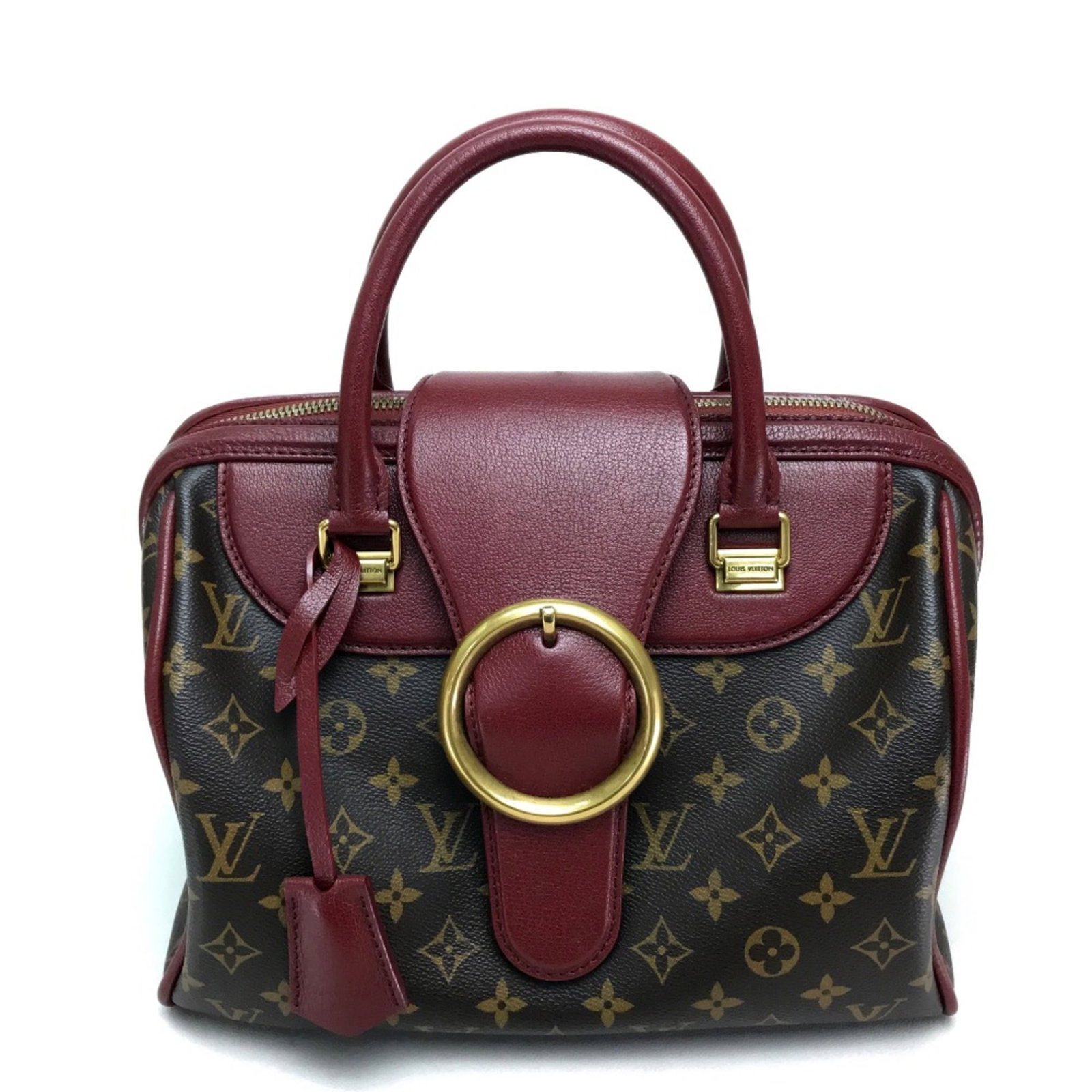 Louis Vuitton Handbag: Louis Vuitton Handbag Brown Louis Vuitton M40802 Handbag. This 21cm x 30cm x 19cm handbag features a classic design with a 10.6inch handle and a sturdy build. Made from high-quality materials, the