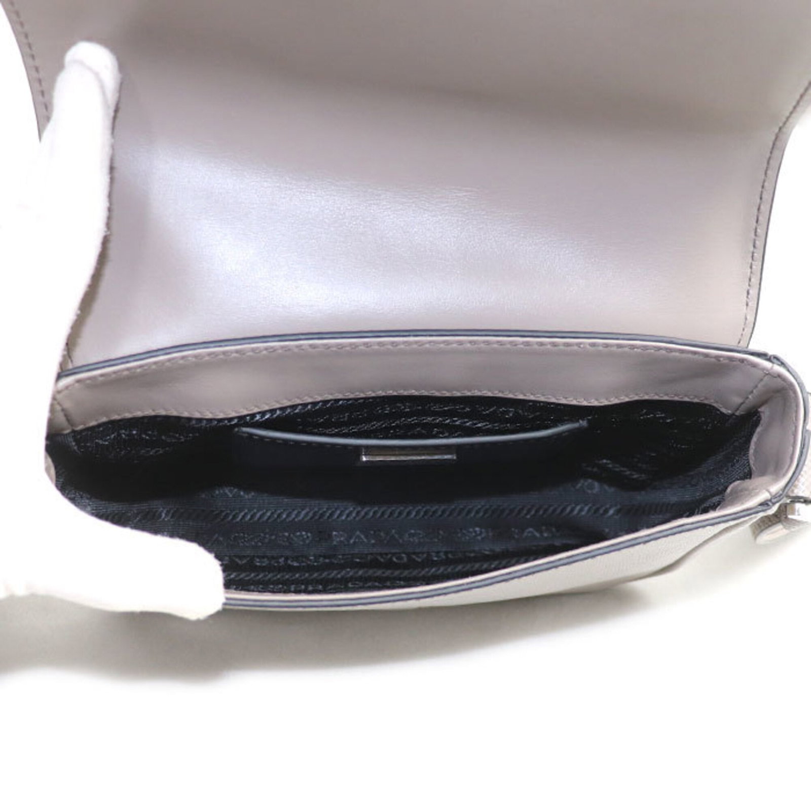 Shoulder Bag Leather Prada - 5