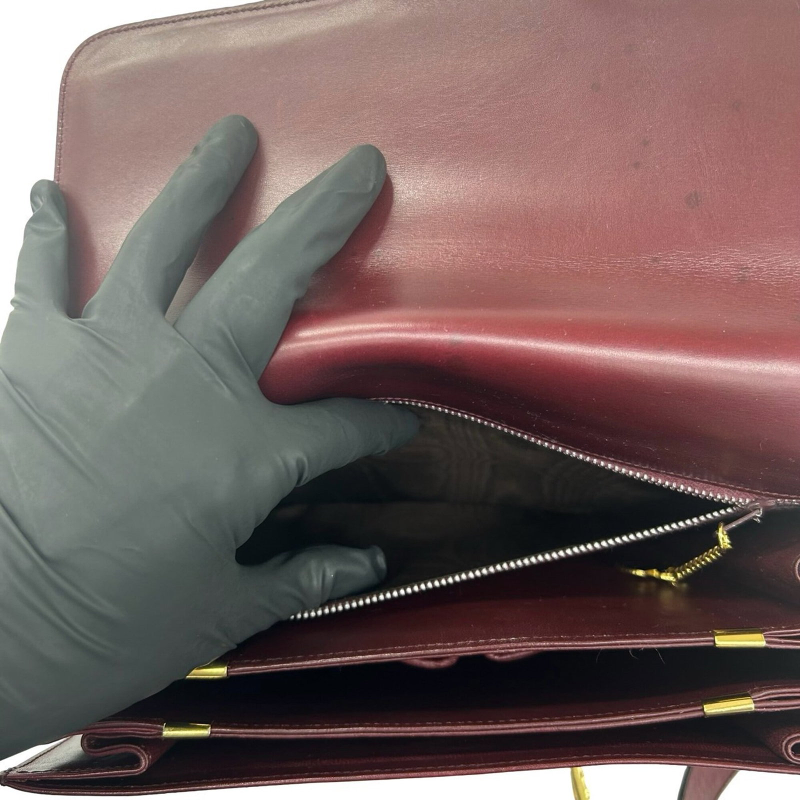 Shoulder Bag Leather Celine - 10