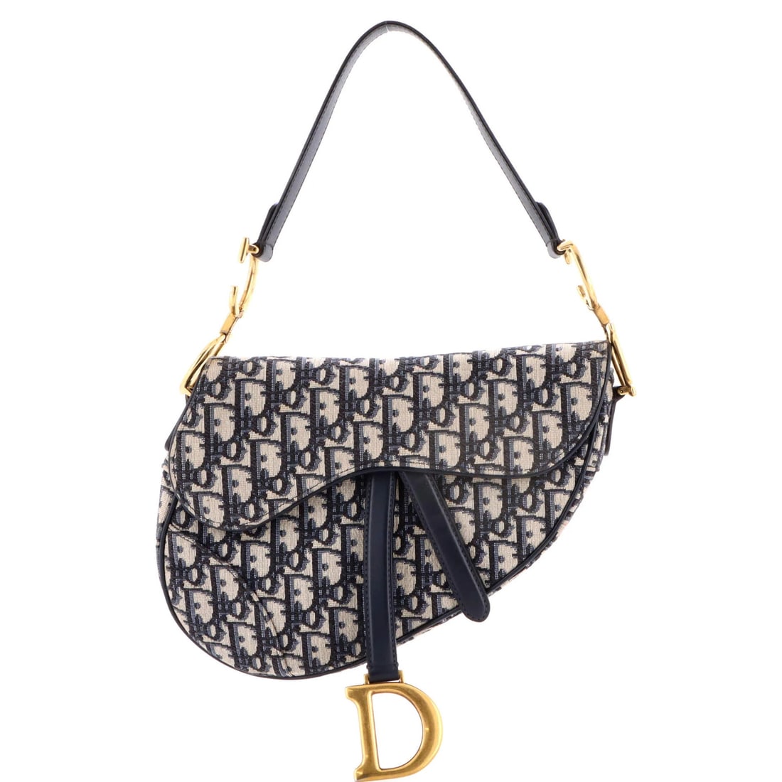 Canvas Oblique Medium Saddle Handbag Dior Christian: Canvas Oblique Medium Saddle Handbag Dior Christian Canvas Oblique Medium Saddle Handbag Dior Christian - A stylish and versatile shoulder bag with a classic oblique design, featuring a blue canvas