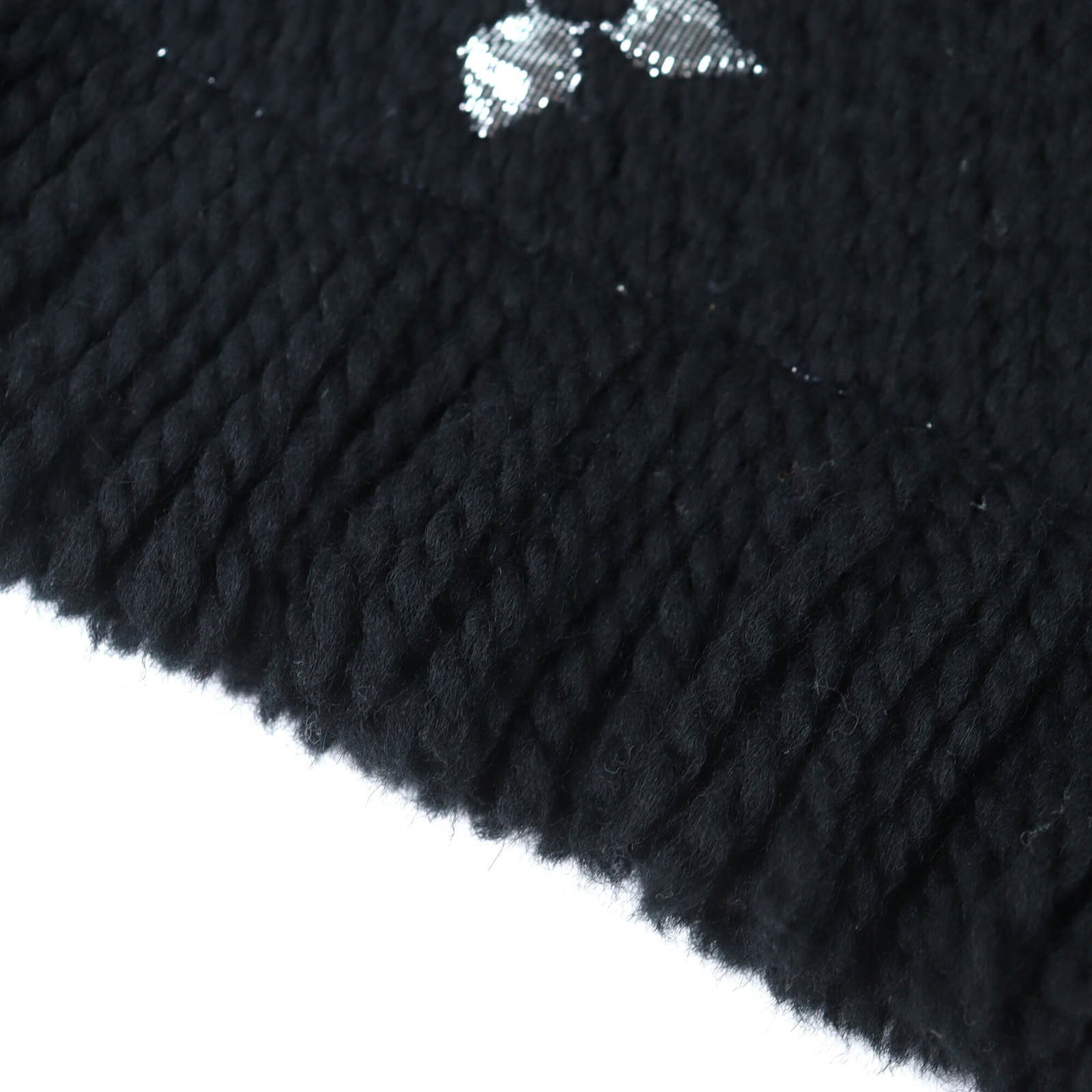 Silk Wool Polyester Stole Louis Vuitton - 6