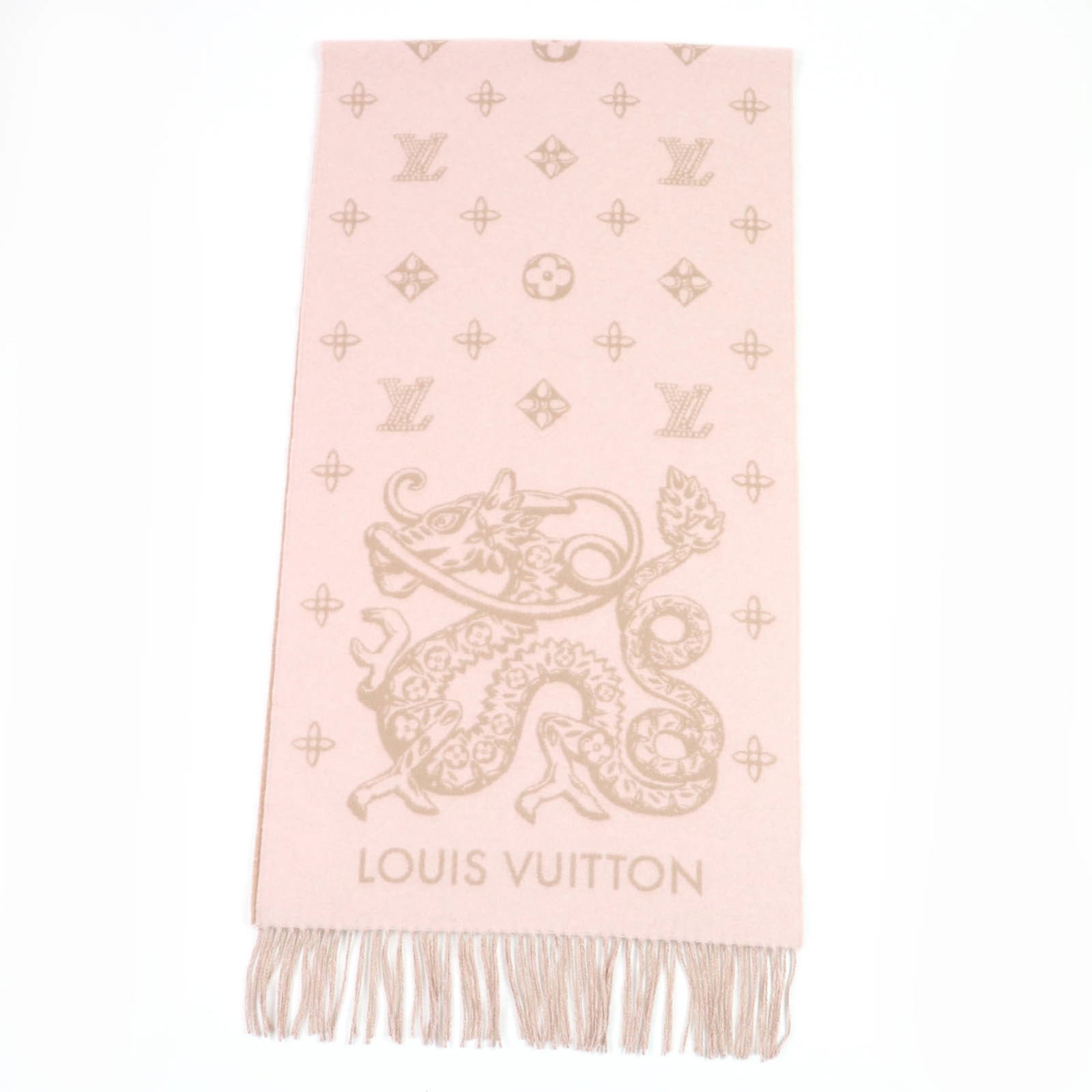 Cashmere Shawl Louis Vuitton: Cashmere Shawl Louis Vuitton Cashmere Shawl Louis Vuitton is made from high-quality cashmere material and features a pink color. Bearing the signature of the renowned luxury brand Louis Vuitton, this 
