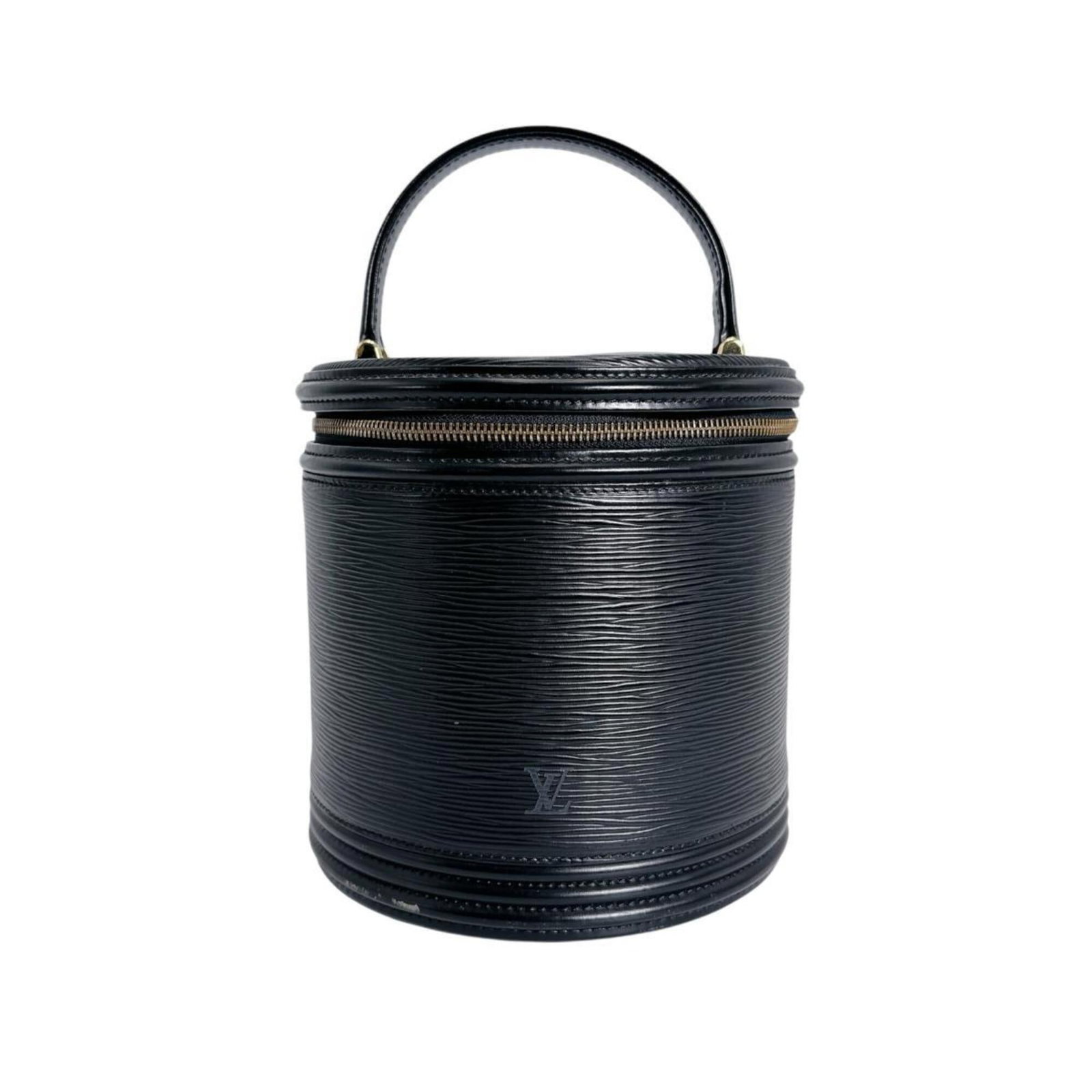 Epi Leather Louis Vuitton Handbag: Epi Leather Louis Vuitton Handbag This Epi leather Louis Vuitton handbag is crafted from high-quality Epi leather in black, Galle, or white. Measuring 19.5cm x 20cm x 18cm, it features a classic desig