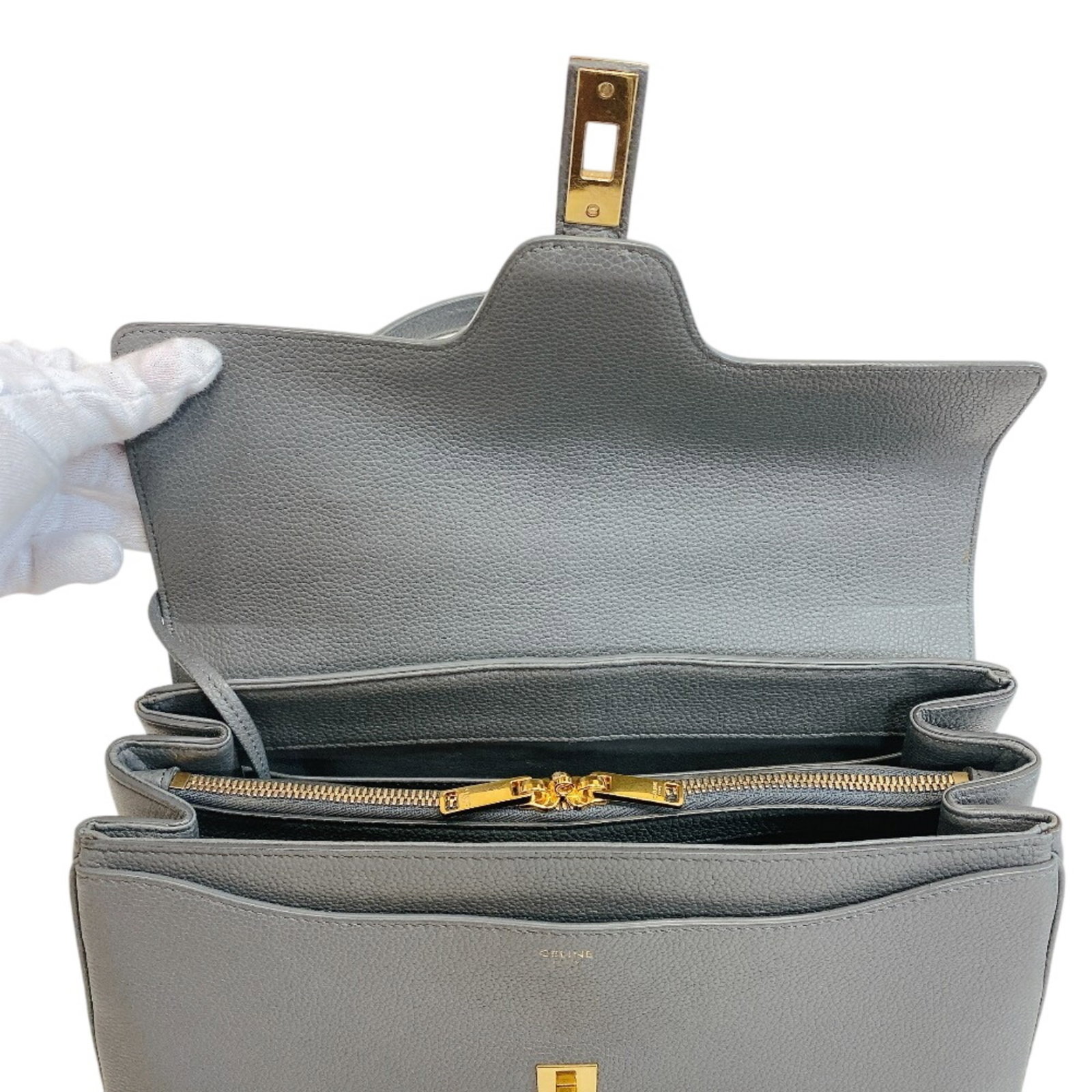 Celine Handbag Leather - 6