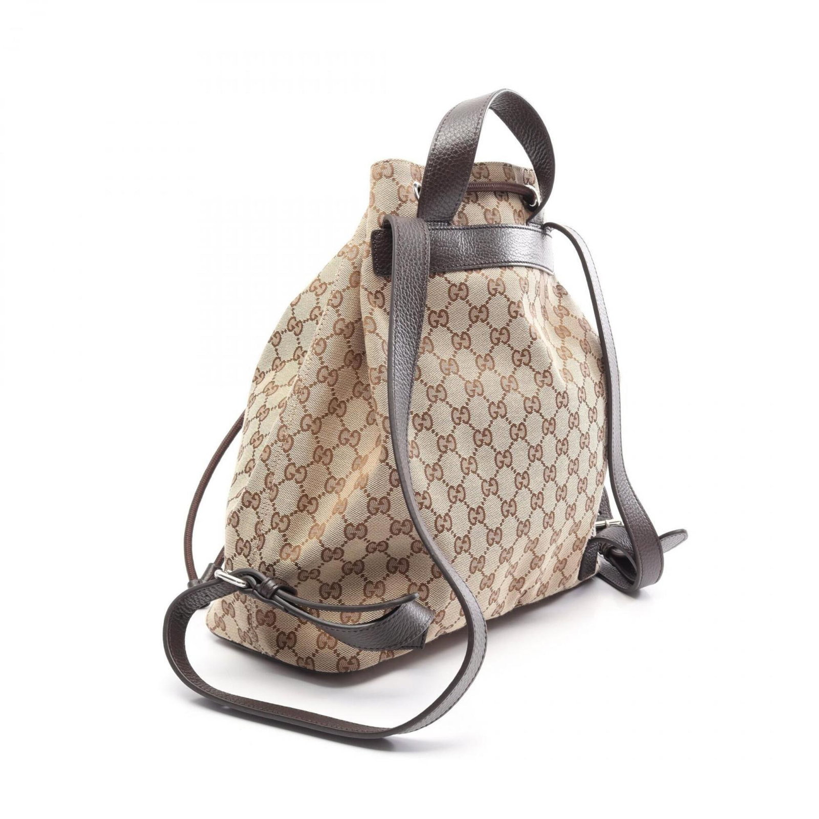 Canvas Leather Gucci Backpack - 2
