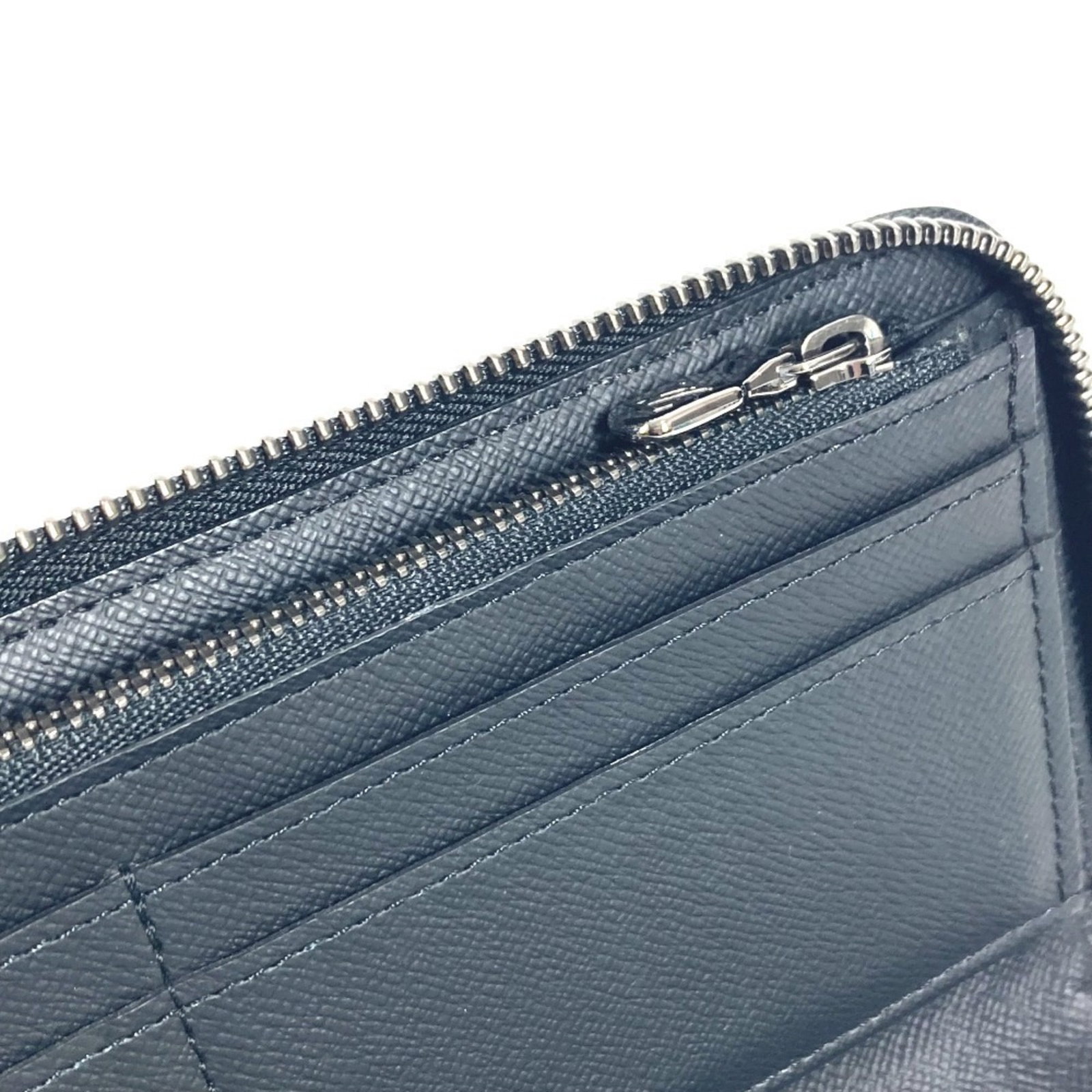 Vuitton Louis Long Wallet Monogram Eclipse Bi Fold Canvas - 11