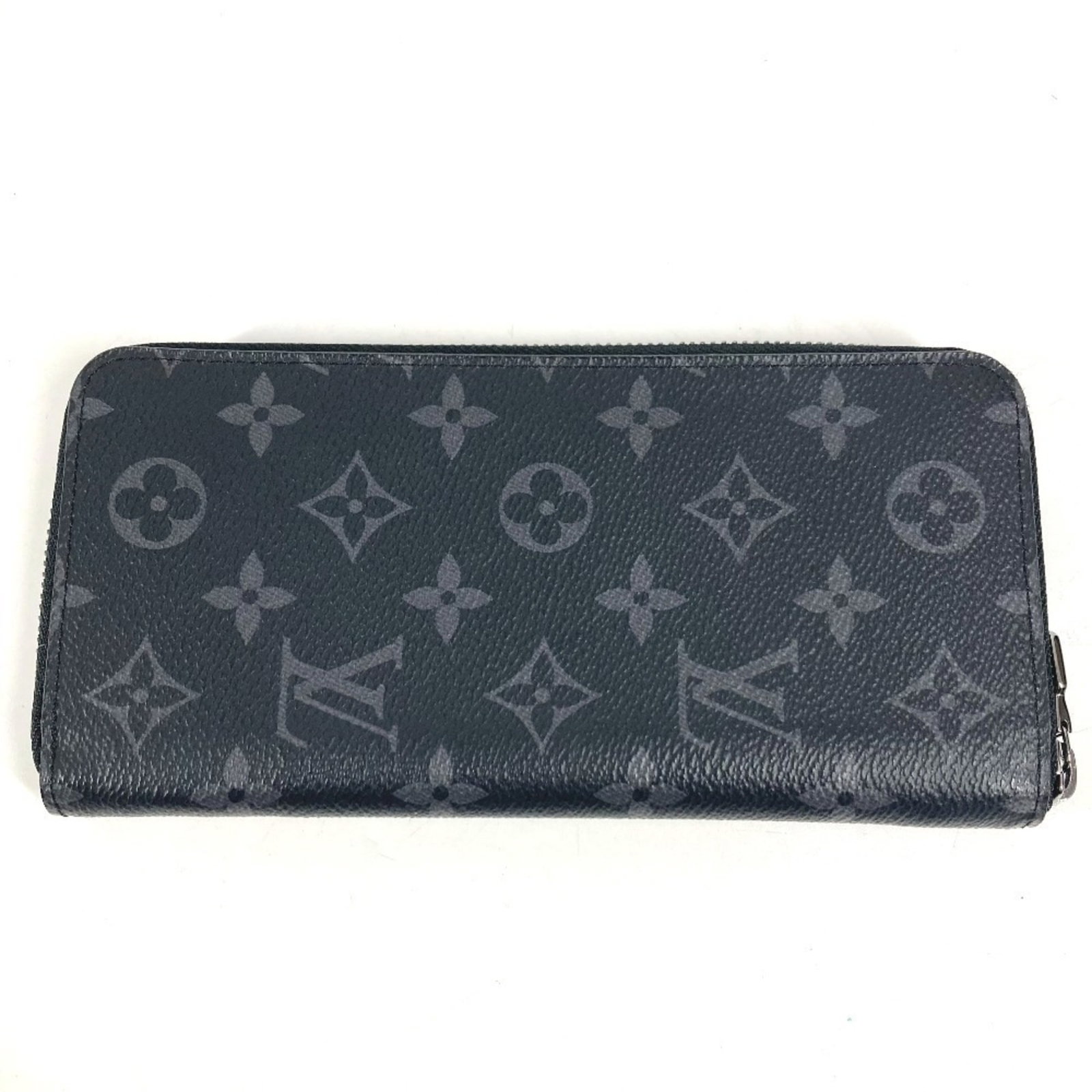 Vuitton Louis Long Wallet Monogram Eclipse Bi Fold Canvas - 2