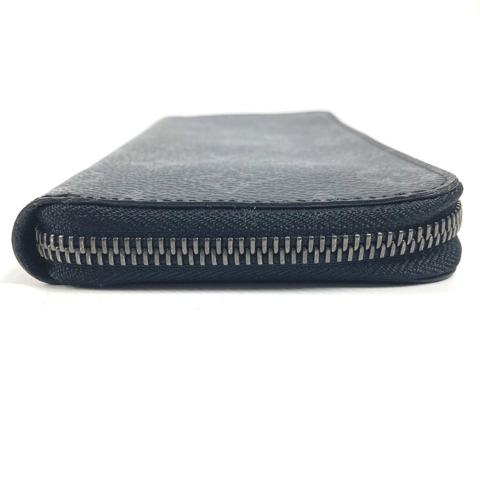 Vuitton Louis Long Wallet Monogram Eclipse Bi Fold Canvas - 3