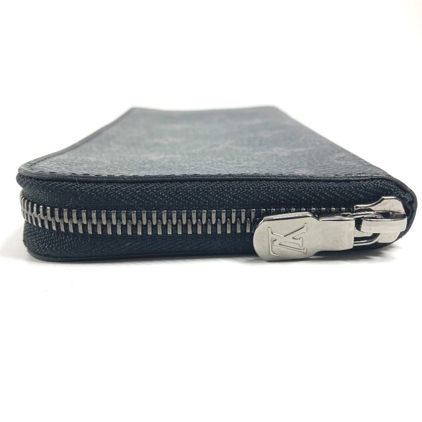 Vuitton Louis Long Wallet Monogram Eclipse Bi Fold Canvas - 4