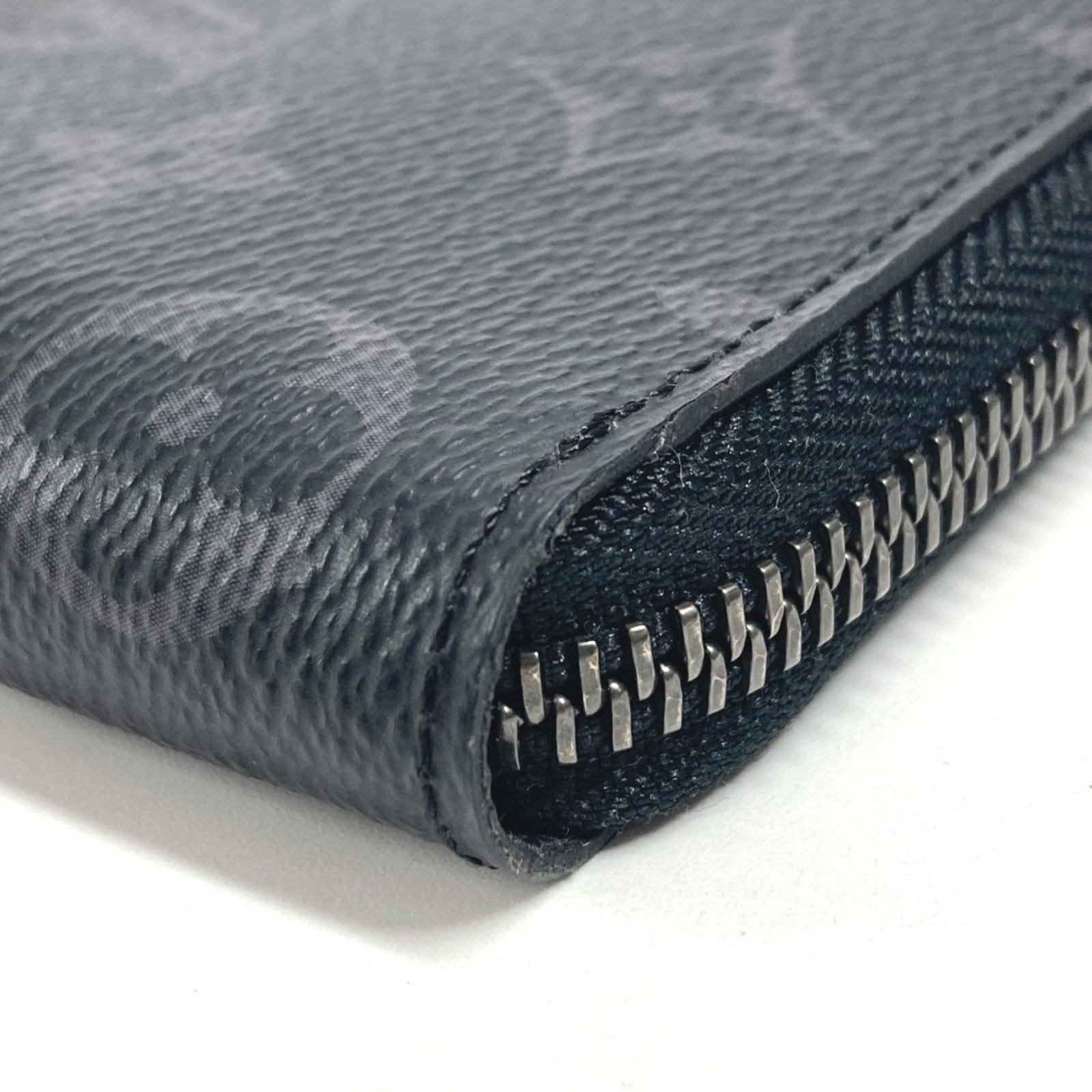 Vuitton Louis Long Wallet Monogram Eclipse Bi Fold Canvas - 6