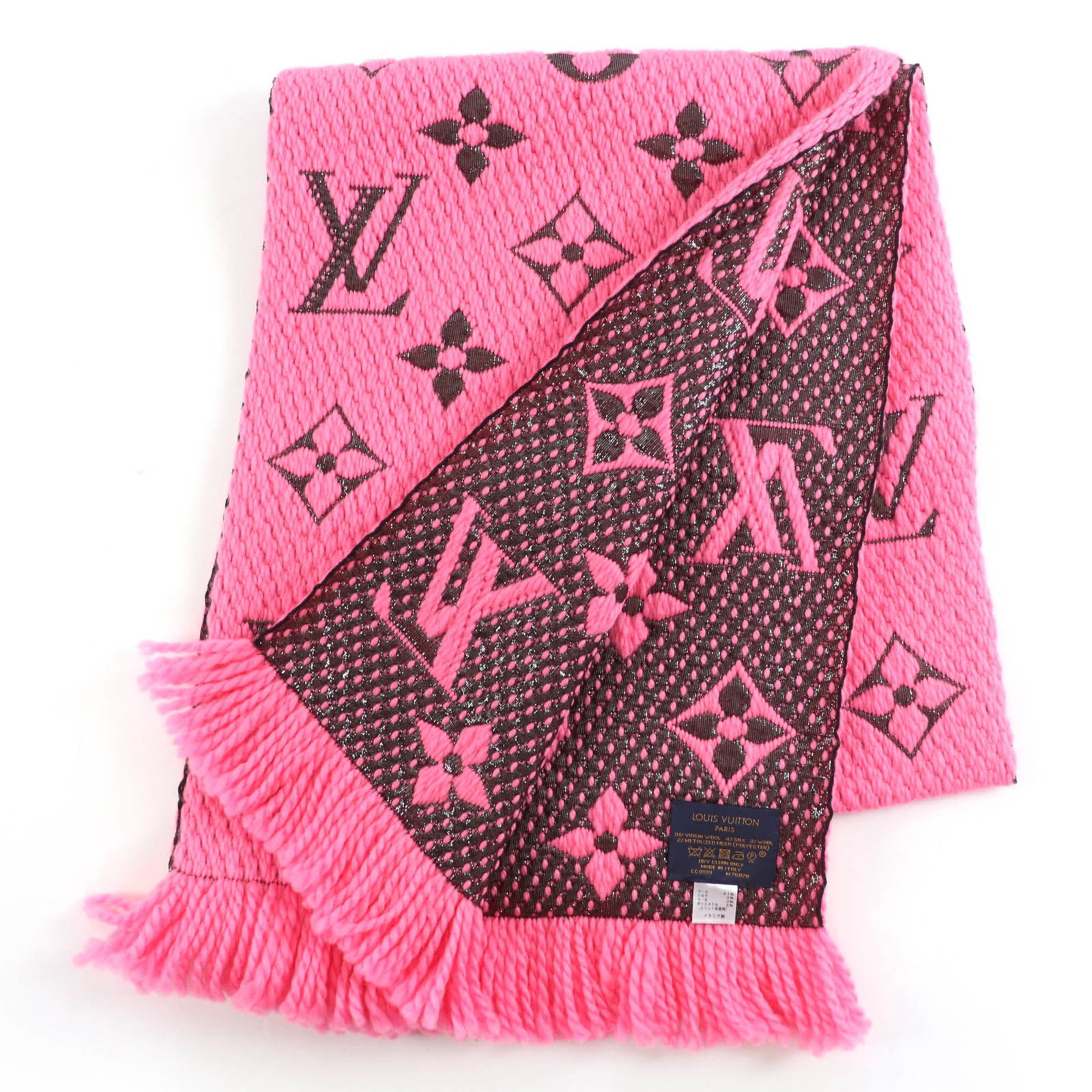 Silk Wool Polyester Stole Louis Vuitton - 3