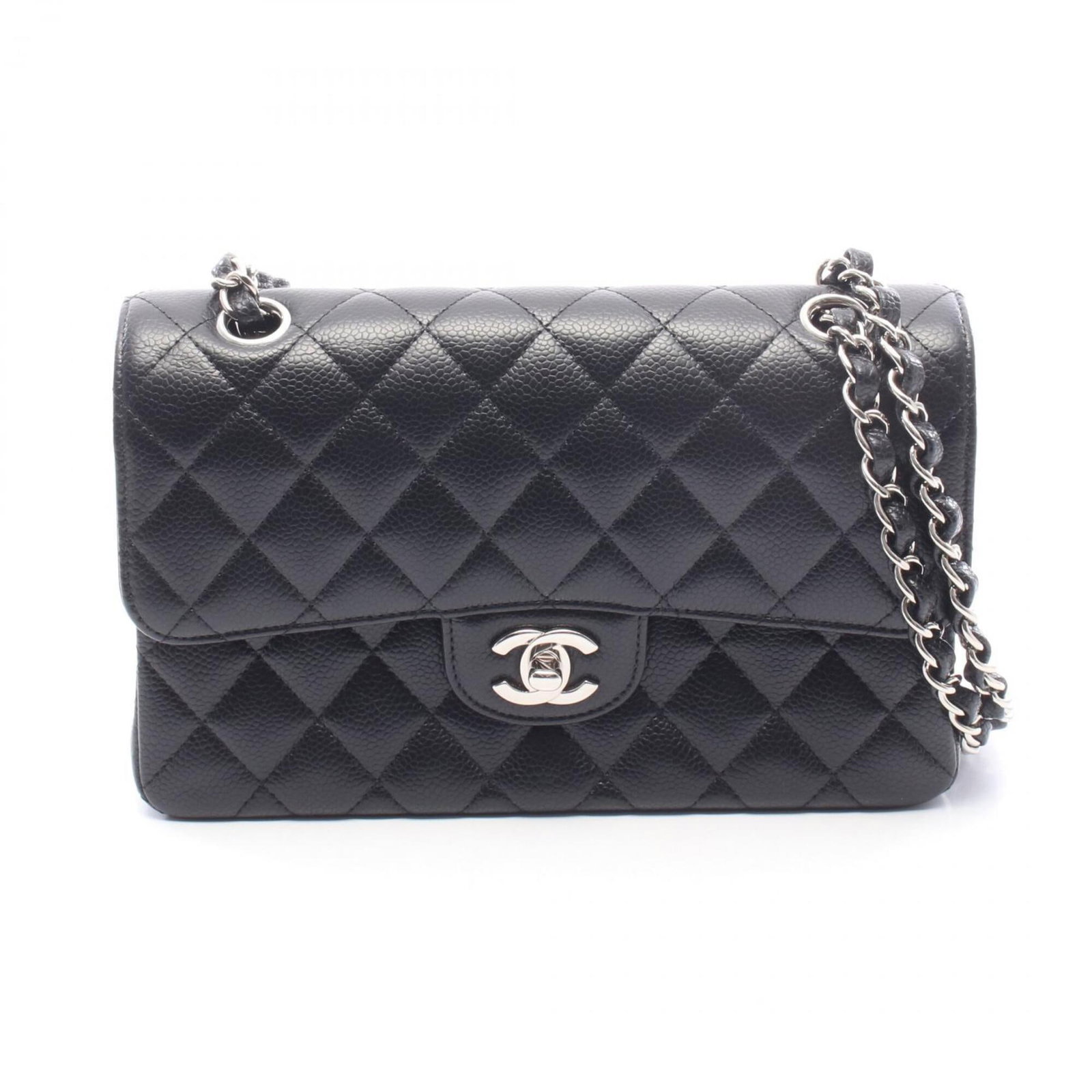 Calfskin Grained Chanel Bag Shoulder: Calfskin Grained Chanel Bag Shoulder Grained calfskin gives this Chanel shoulder bag a luxurious feel and texture. The classic design is both timeless and sophisticated, making it a versatile
