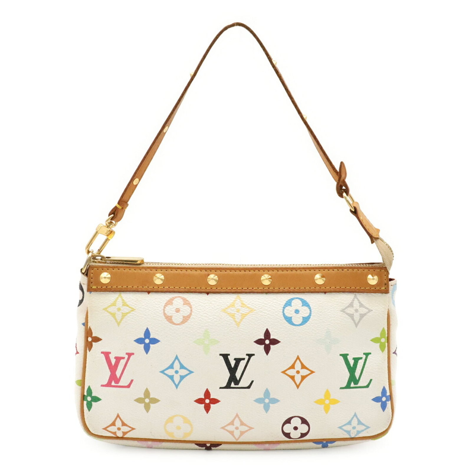 Canvas Monogram Pochette Pouch Louis Vuitton: Canvas Monogram Pochette Pouch Louis Vuitton Canvas Monogram Pochette Pouch Louis Vuitton is a classic design from the iconic French brand. Made from high-quality canvas, this pochette features the