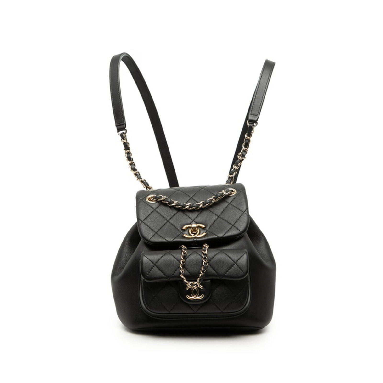 Backpack Leather By Chanel