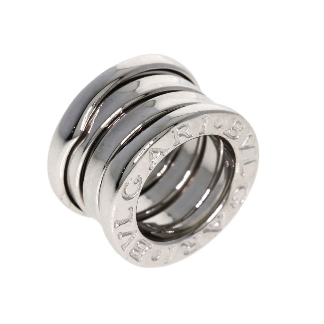Bvlgari B.Zero1 Pendant Top K18 White Gold: Bvlgari B.Zero1 Pendant Top K18 White Gold K18 White Gold pendant top from BVLGARI, featuring a silver metal exterior with a signature. Made from high-purity K18 gold, this piece showcases the