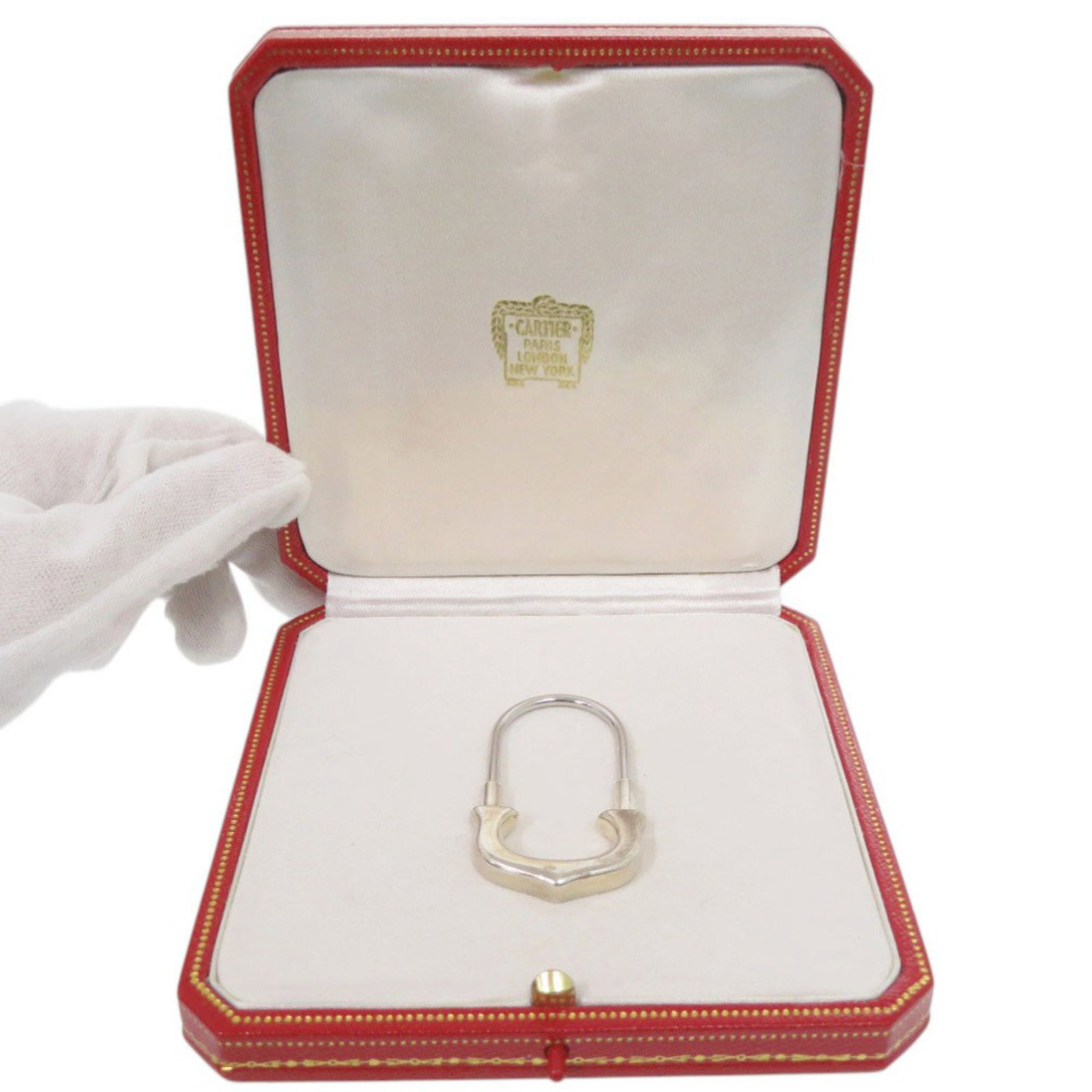 Keyring Silver Cartier - 2