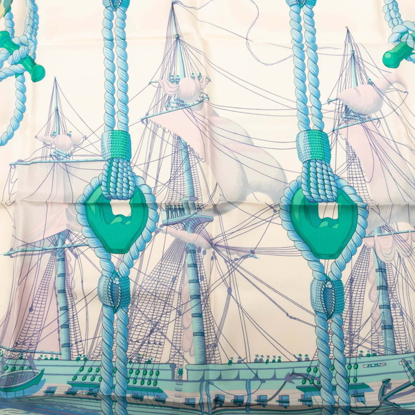 Silk Hermes Scarf - 2