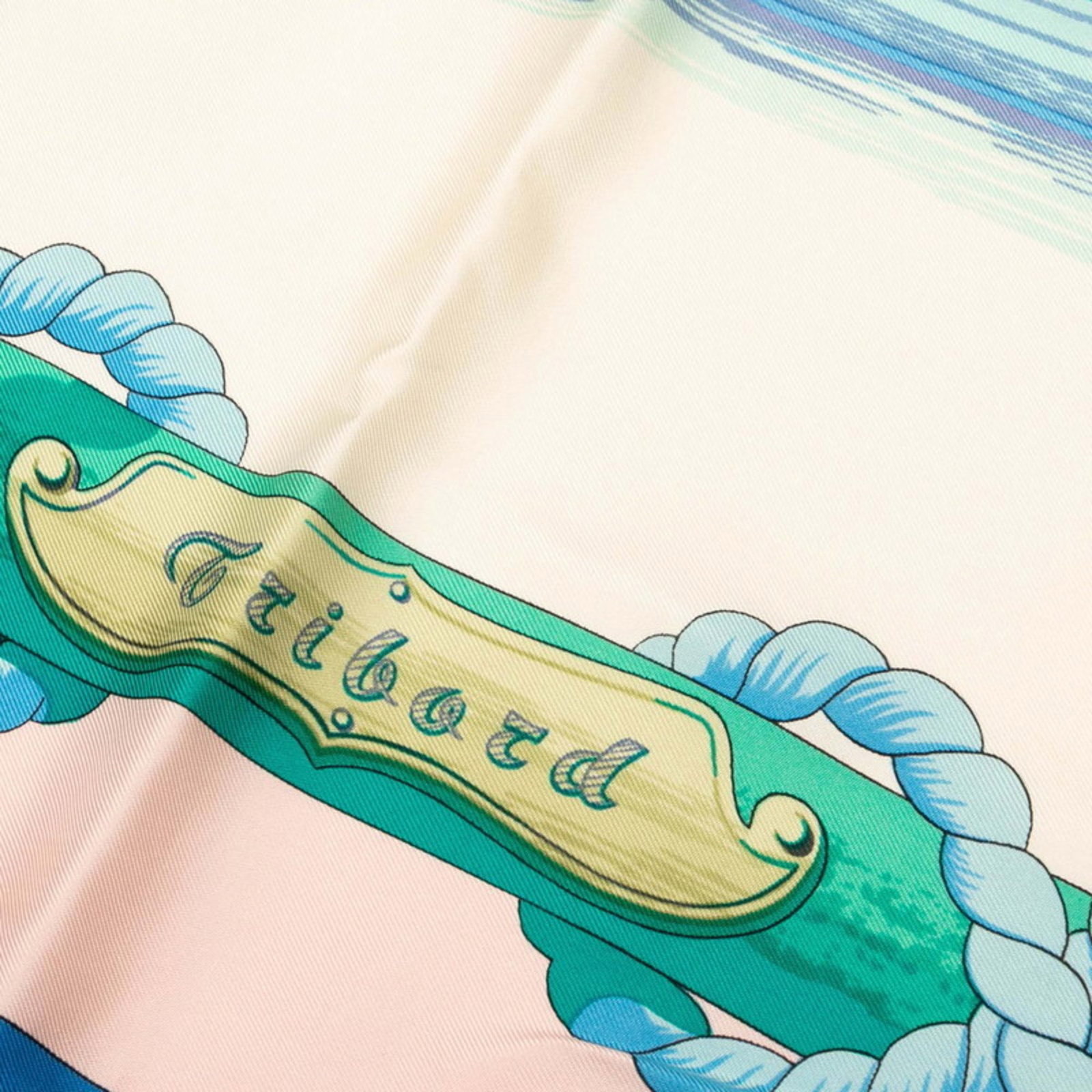 Silk Hermes Scarf - 4