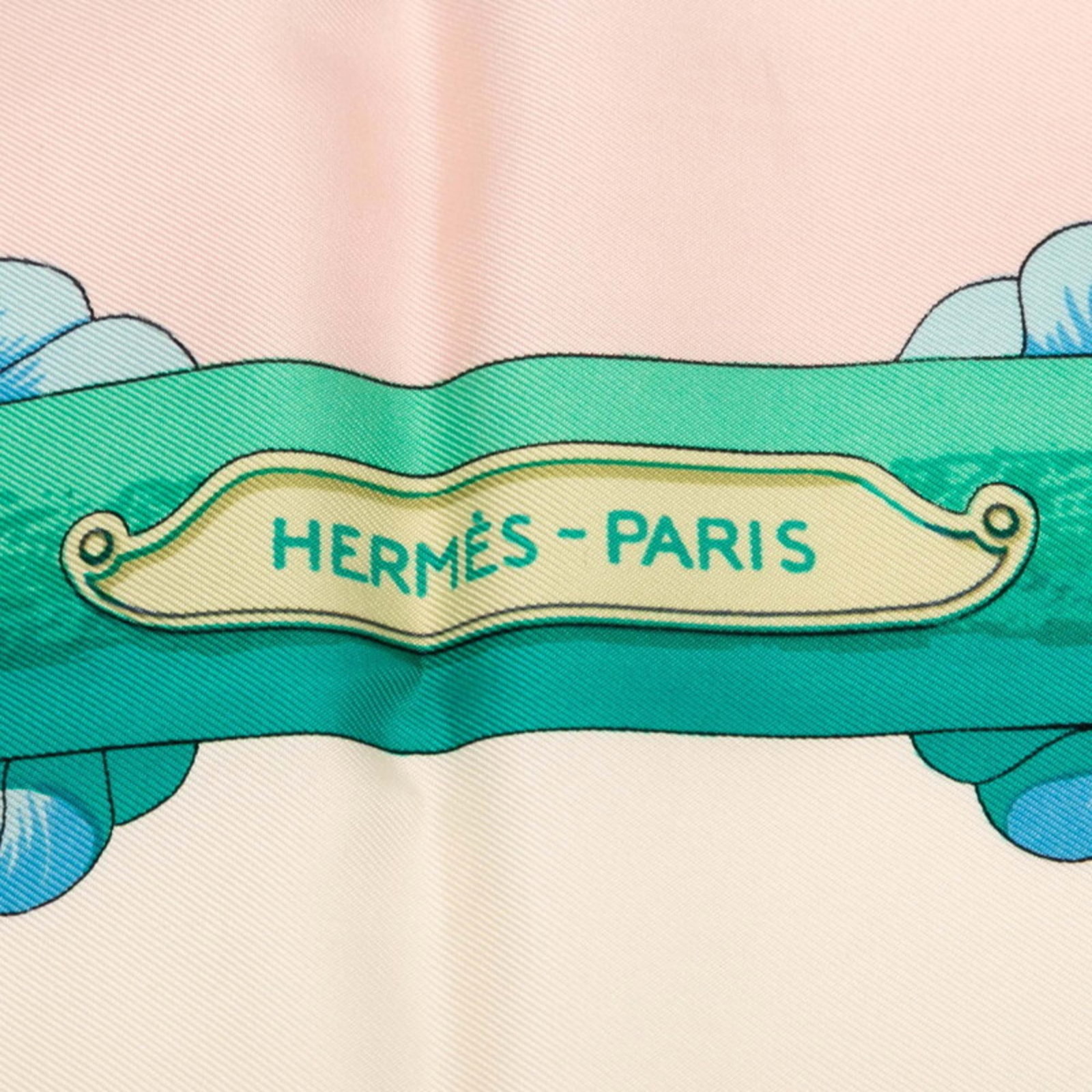 Silk Hermes Scarf - 5