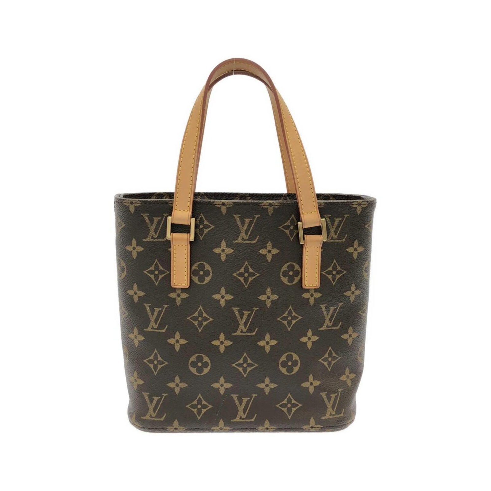 Louis Vuitton Handbag Coated Canvas: Louis Vuitton Handbag Coated Canvas Coated canvas construction provides a durable and stylish finish to this Louis Vuitton handbag. The Marron color and classic design make it a timeless accessory. Me