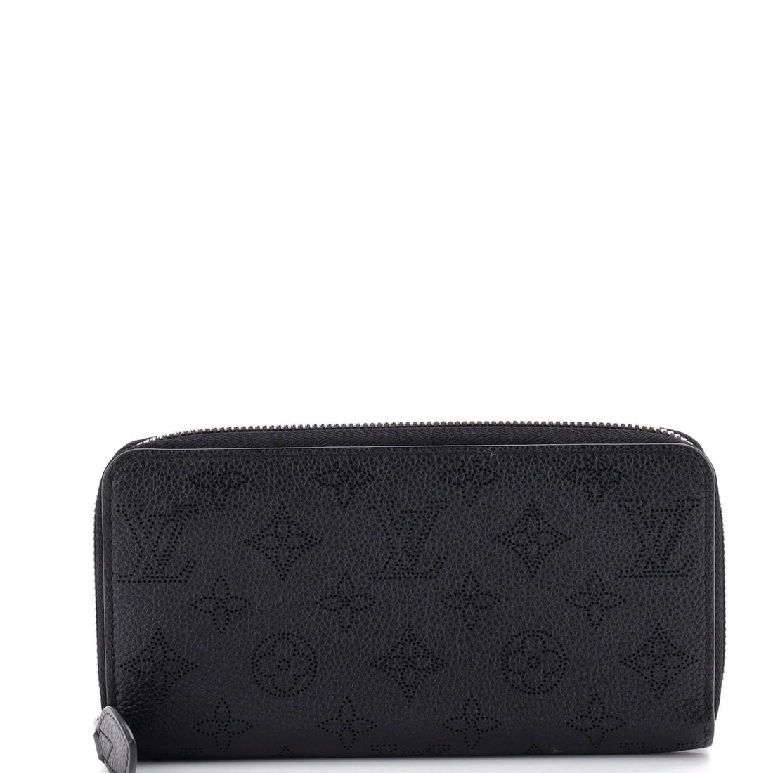 Louis Vuitton Zippy Wallet Mahina Leather: Louis Vuitton Zippy Wallet Mahina Leather Black Mahina Leather Louis Vuitton Zippy Wallet with Silver Hardware, featuring a classic design and premium leather construction. The wallet boasts a sleek, 