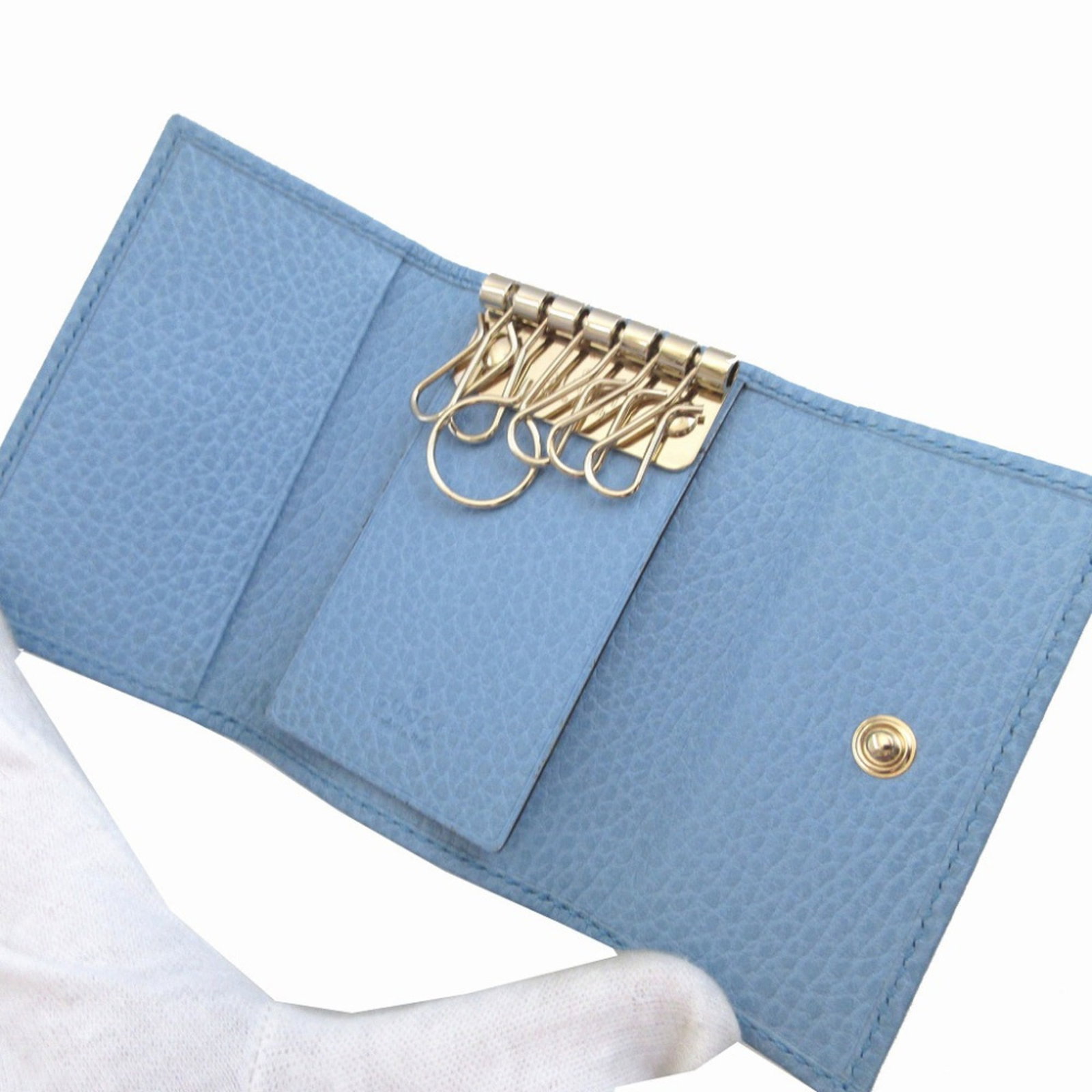 Keycase Leather Gucci - 4