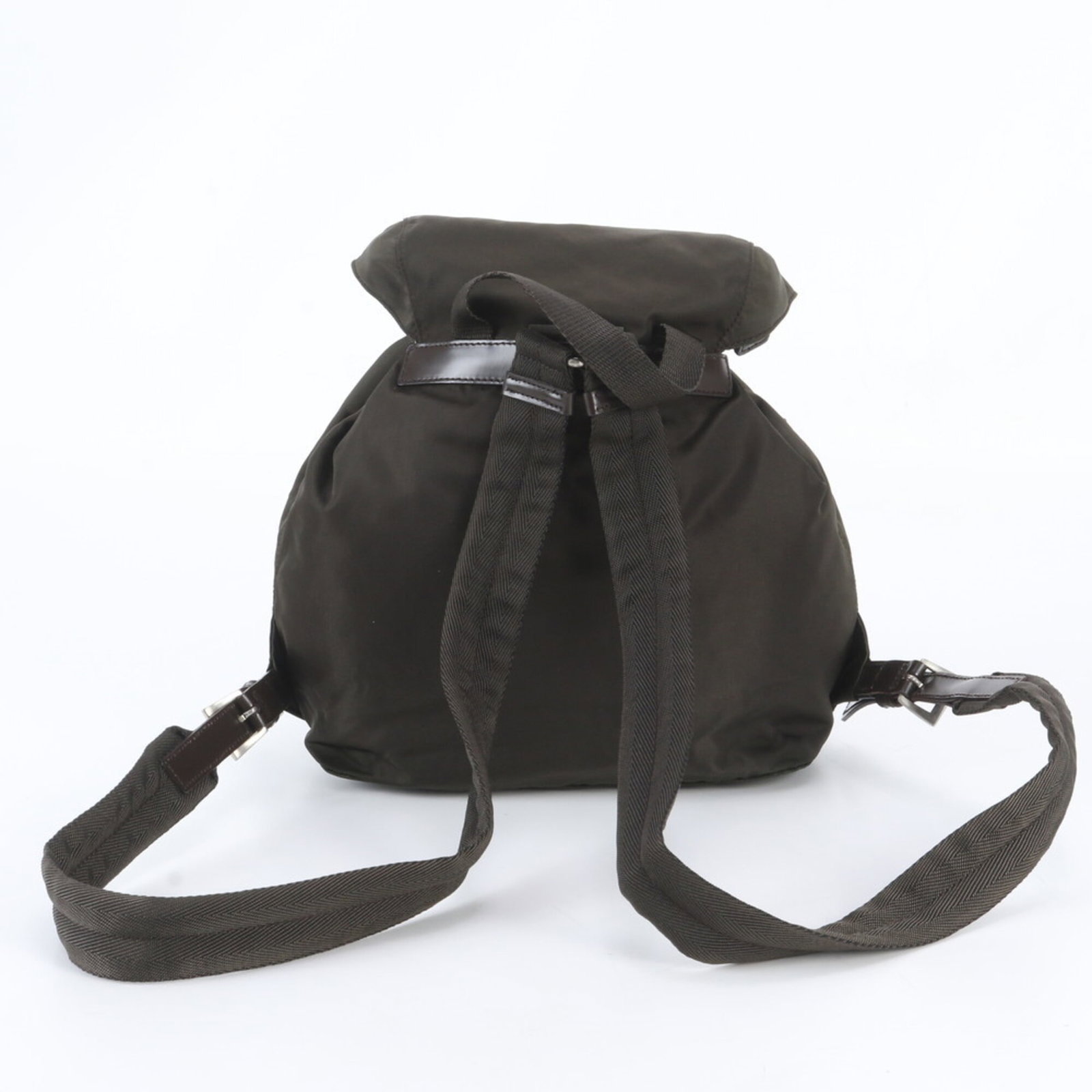 Backpack Nylon Leather Prada - 3